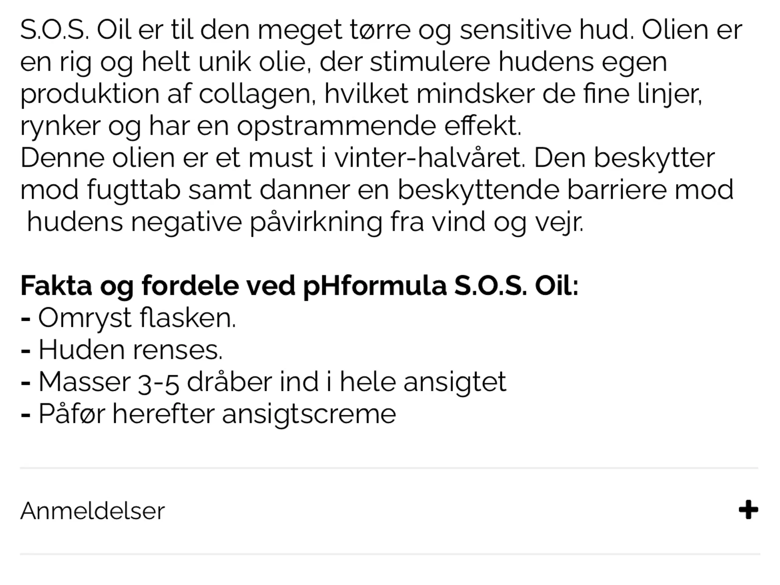 SOS PH Formula