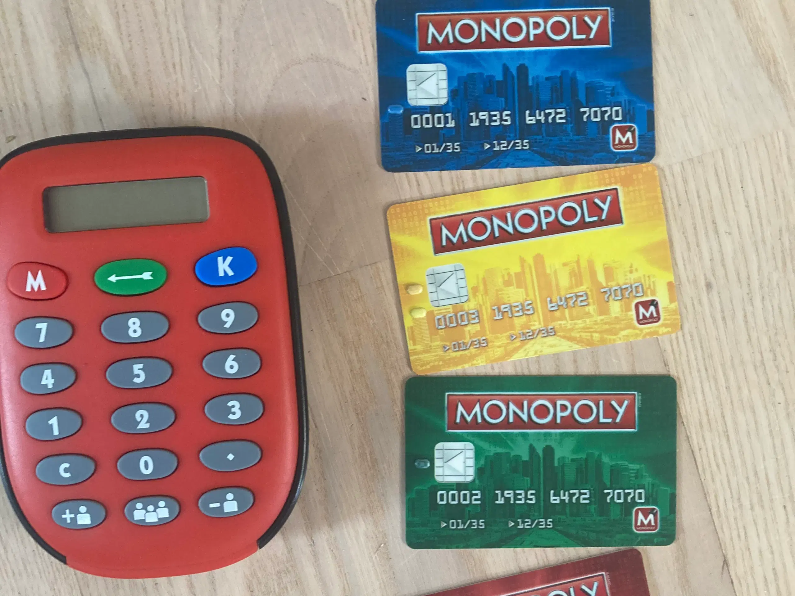 Monopoly med elektronisk bank