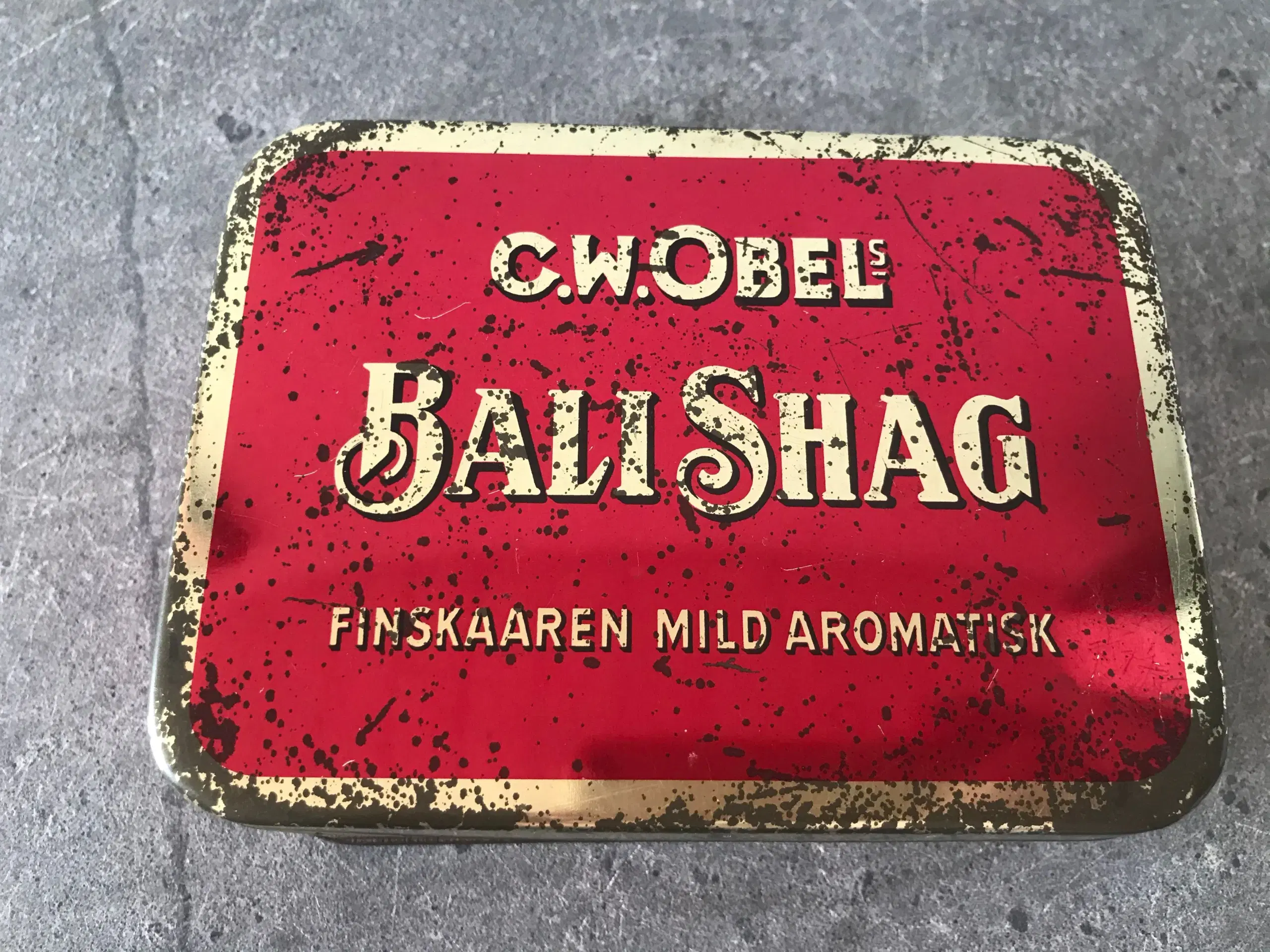 Bali Shag dåse (vintage)