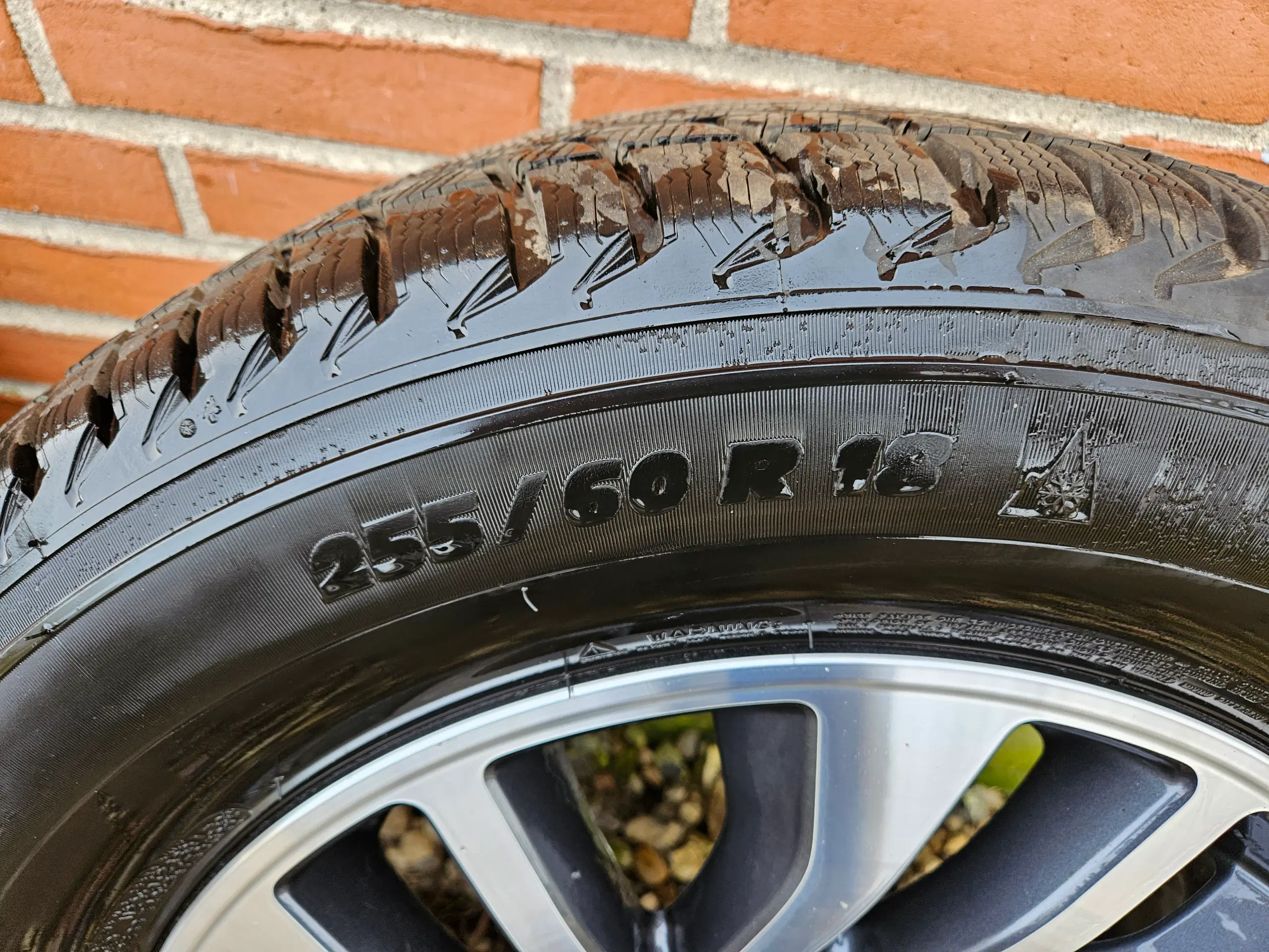 Nissan Navara originale fælge Michelin dæk