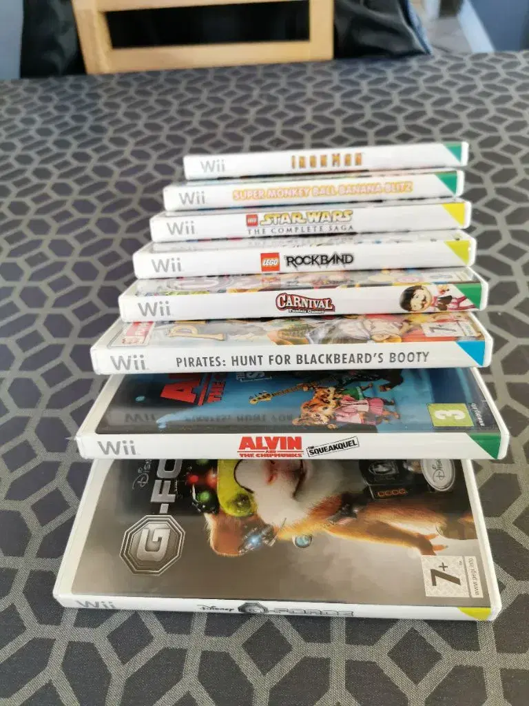 8 fantastiske Wii spil (100-175kr)