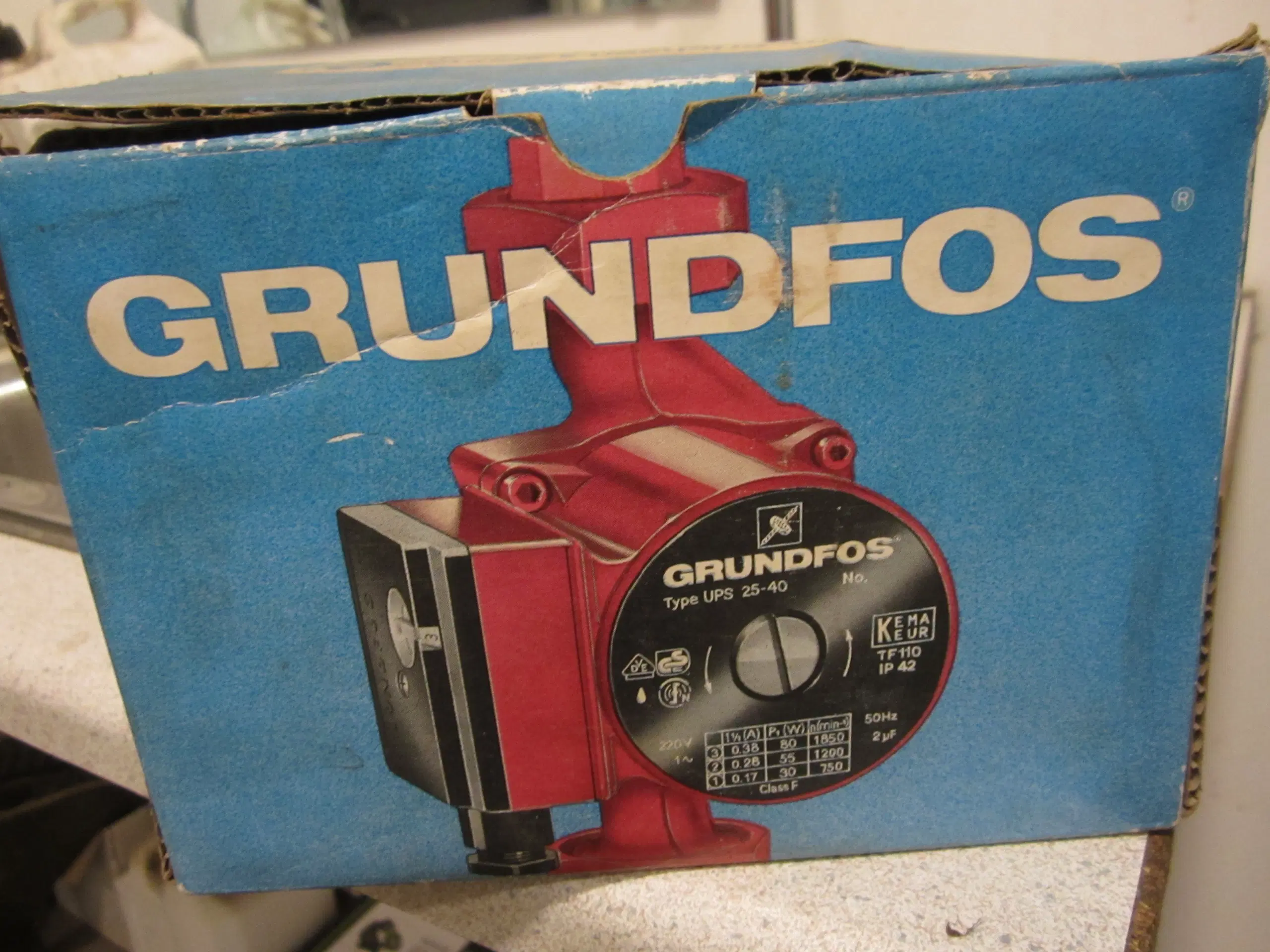 Grundfos cirkulationspumpe