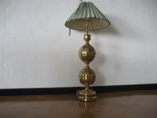 Messing Lampe retro fra MS Belysning