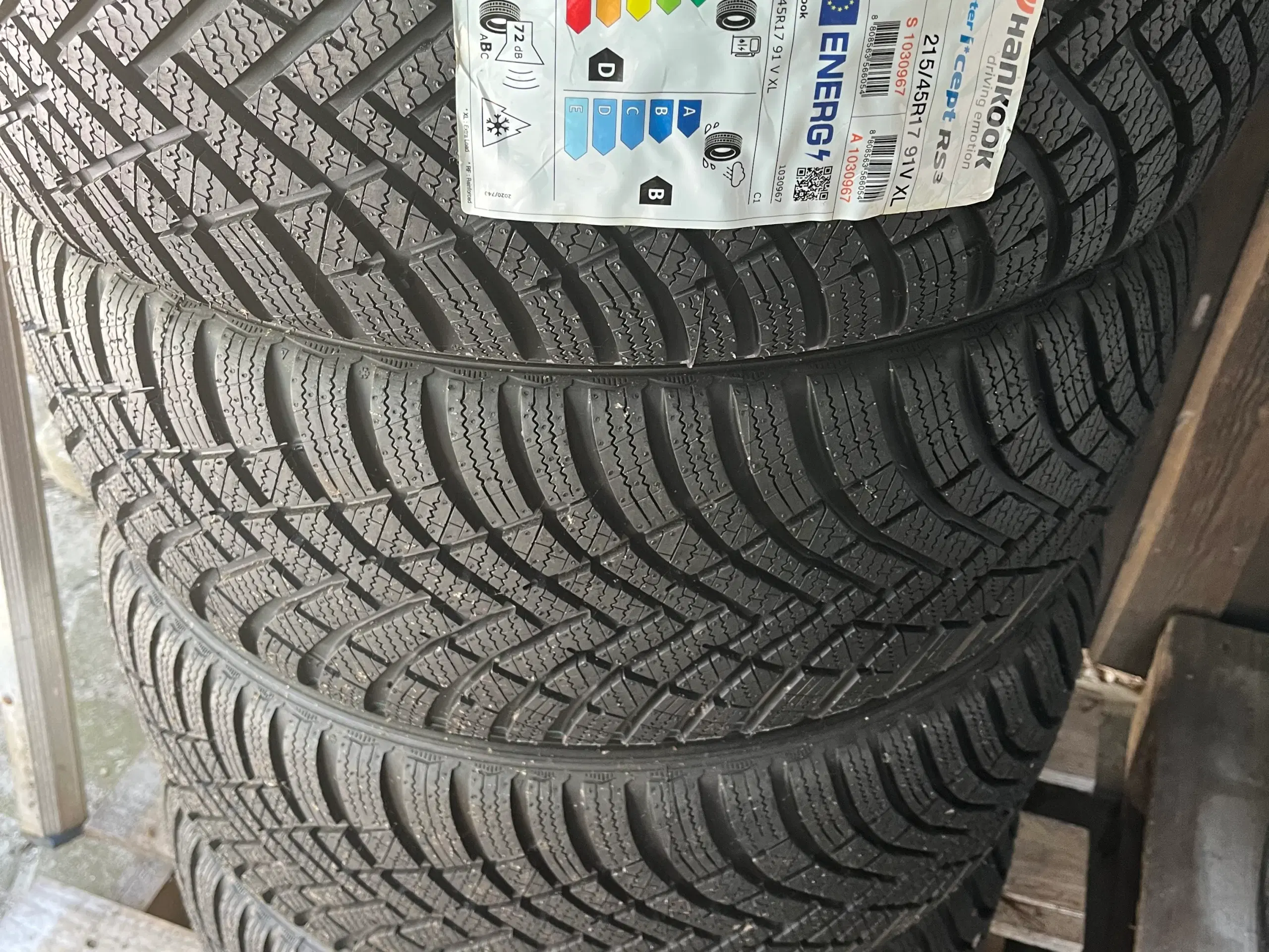 4 nye Hankook vinterdæk