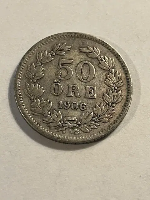 50 øre 1906 Sverige