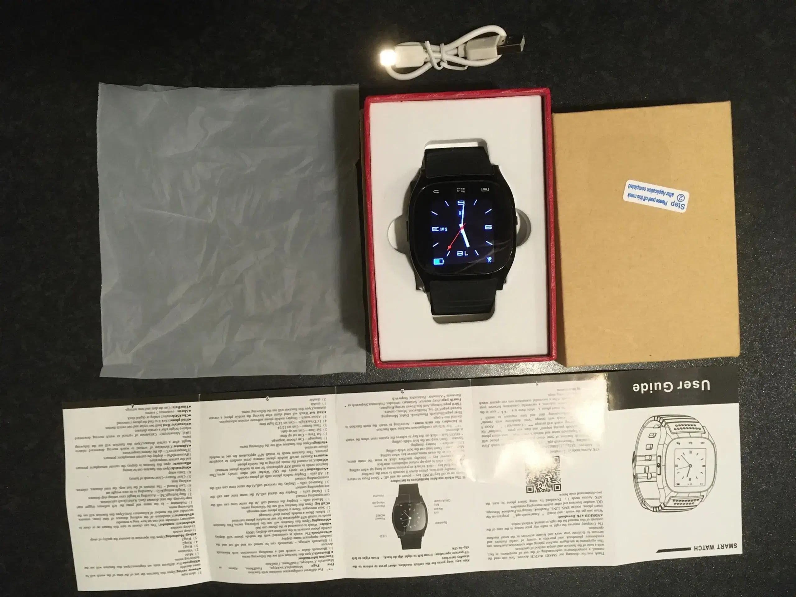 Smartwatch nyt masser funktioner 49 gram