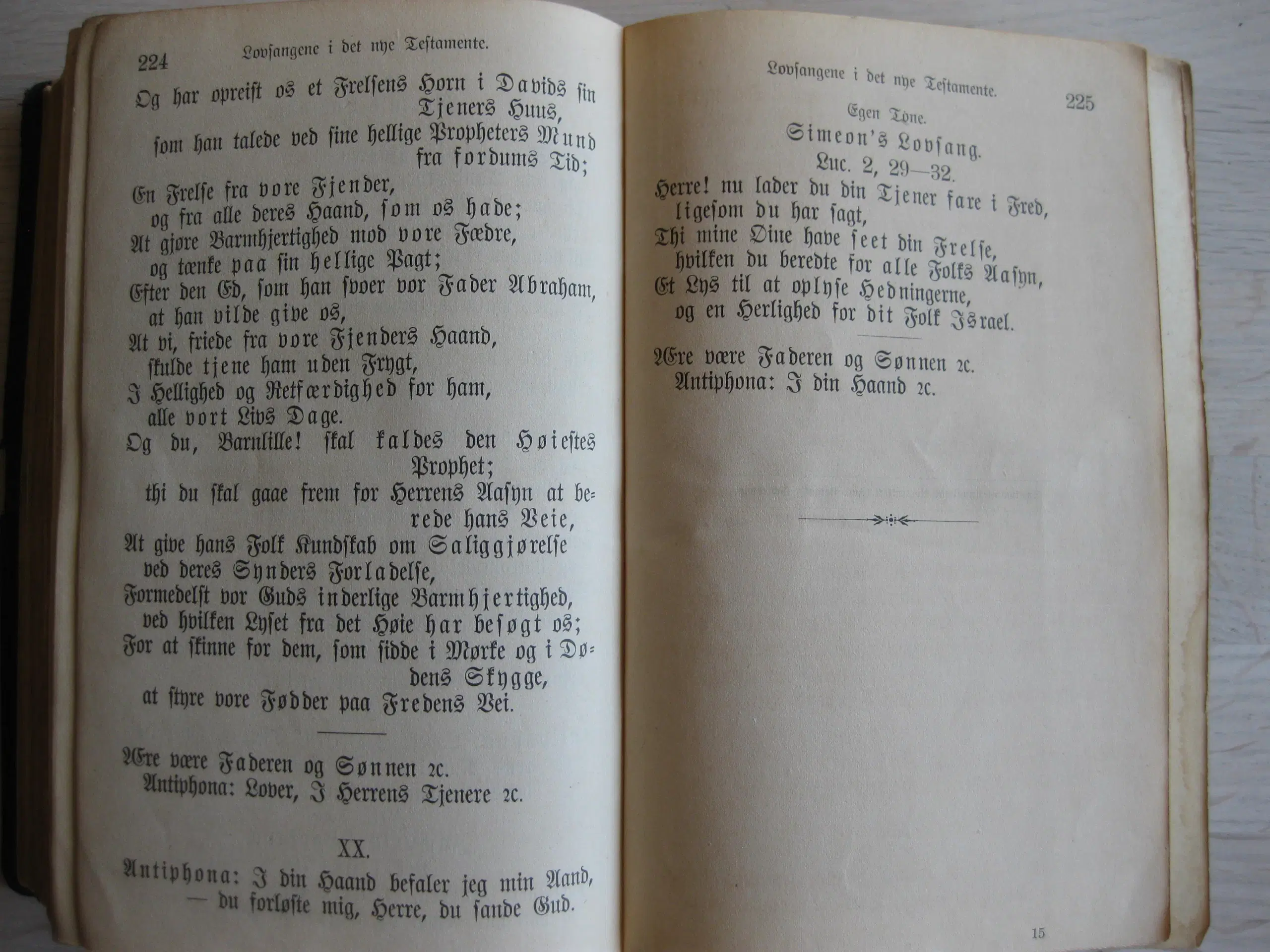 Salmebog fra 1894 - for dansktalende i Slesvig ;-)