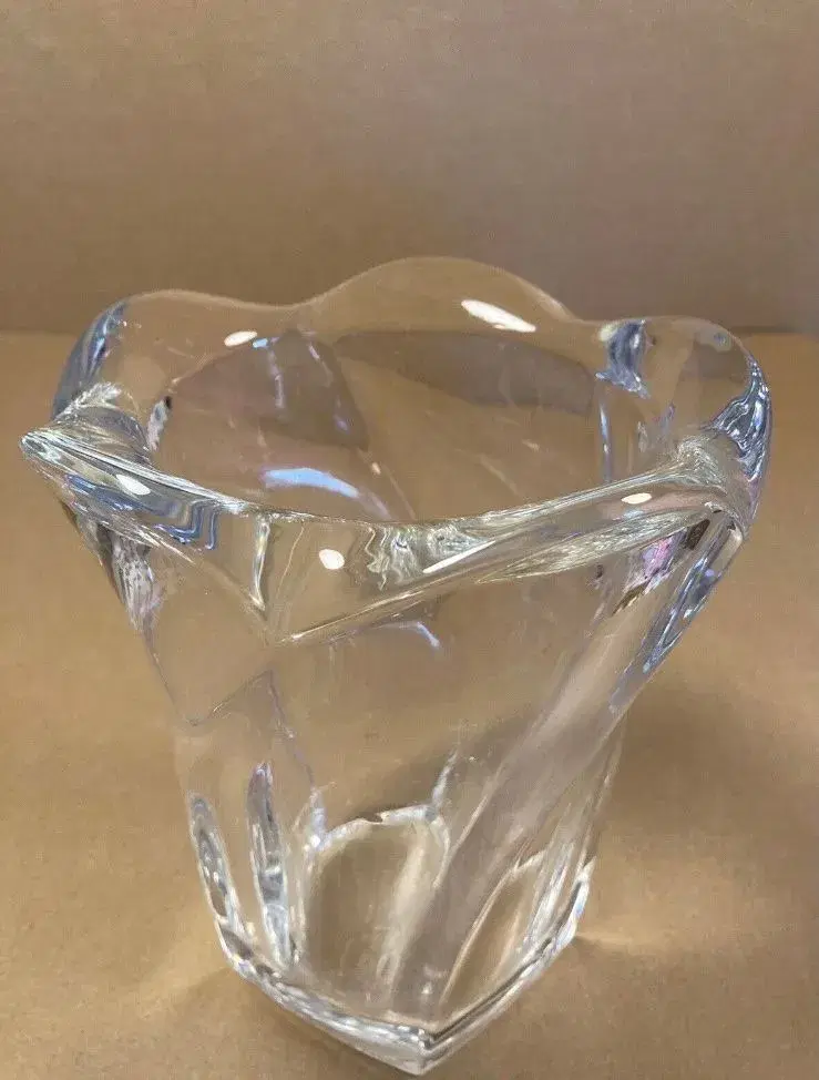 Royal copenhagen crystal  vase