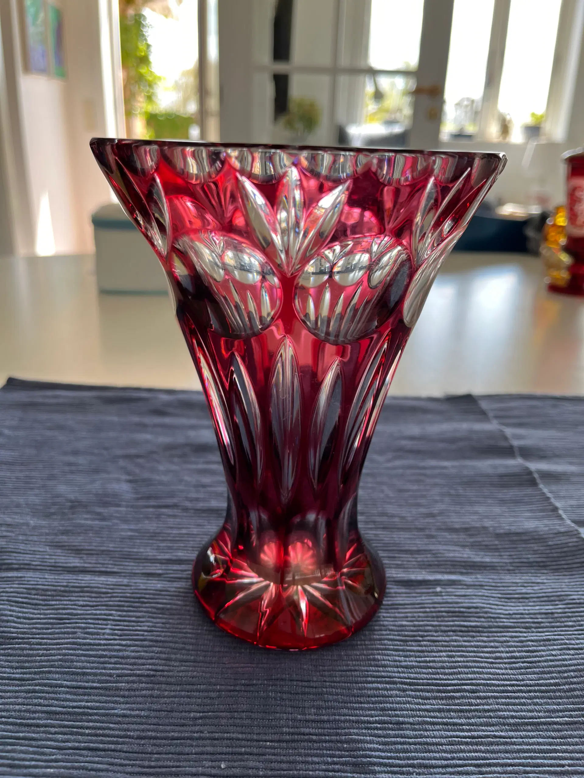 Vase Bøhmisk krystal