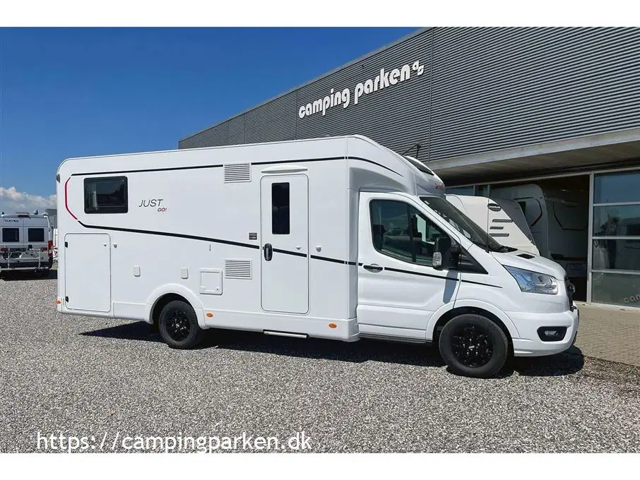 2024 - Dethleffs Just GO T7055 EB AUT   Flot nyhed fra Dethleffs på Ford Transit Sporty design enkeltsenge og automatgear!