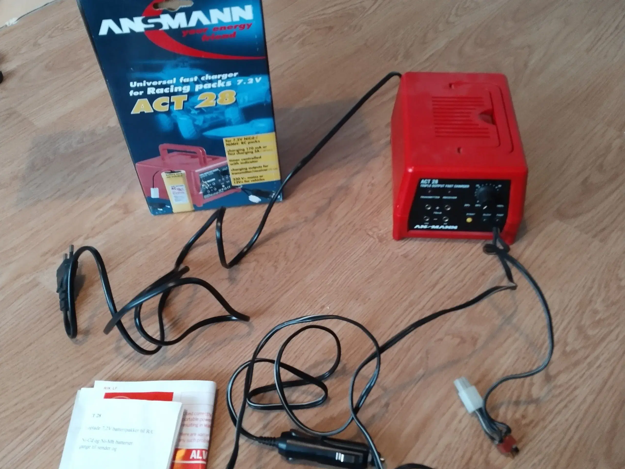 Ansmann batterioplader