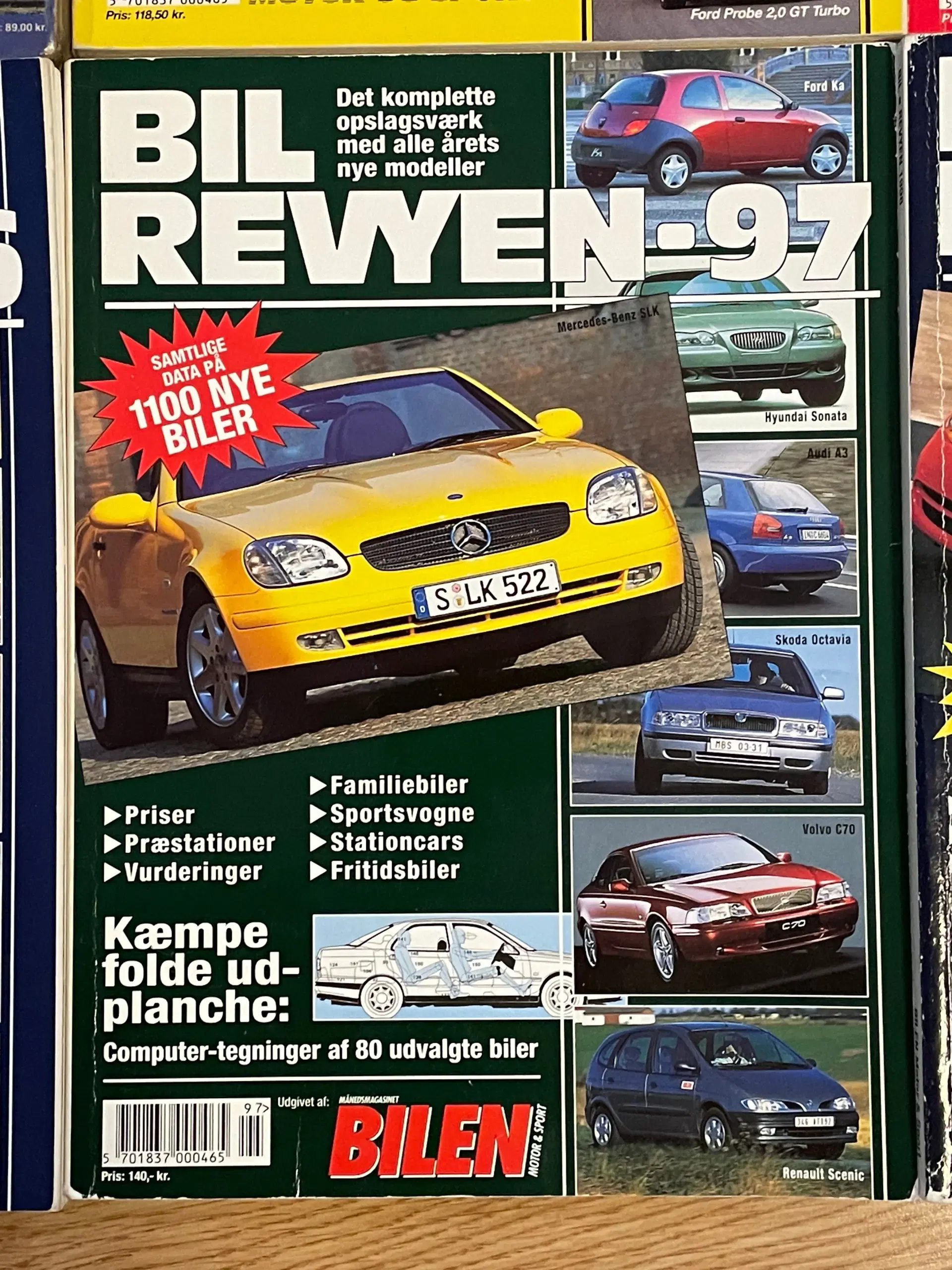 BILREVYEN årg 1991 til 1998