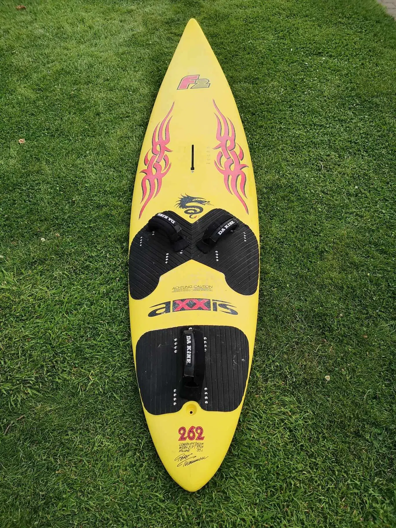 F2 / Fun  Funktion AXXIS 265 windsurfer board