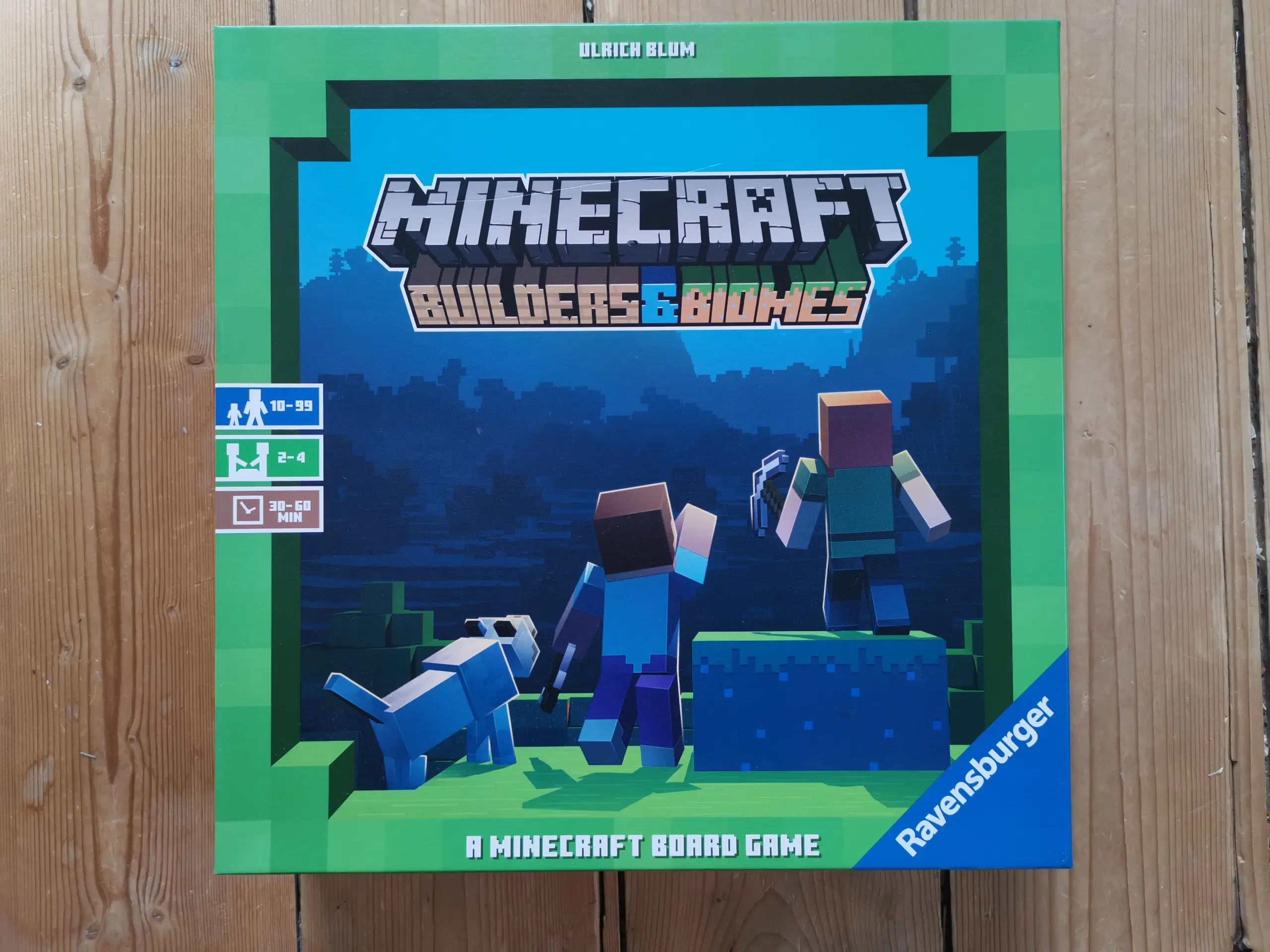 Danske regler Minecraft Builders  Biomes Brætspil