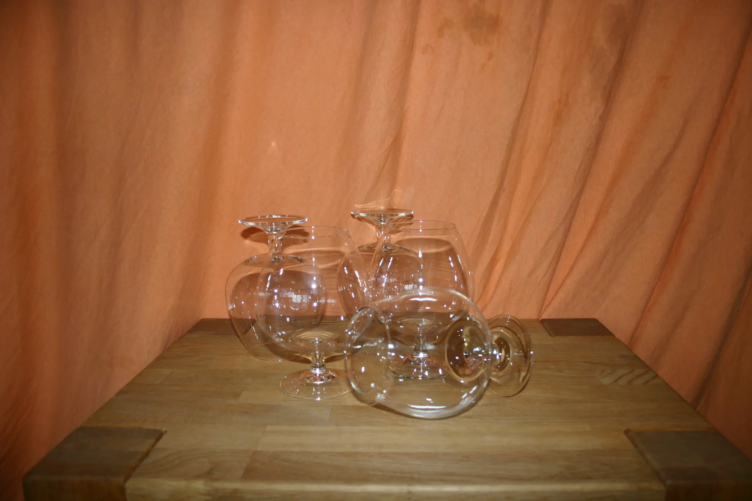 5 stk cognac glas