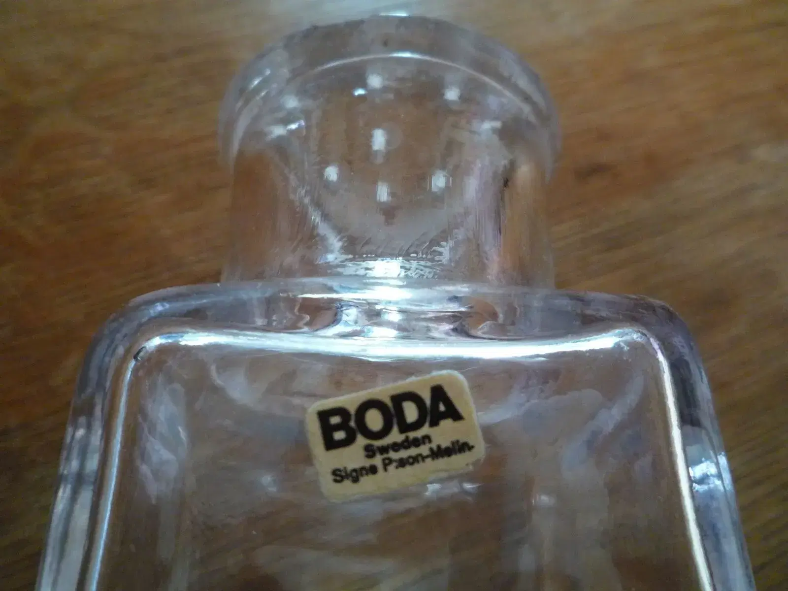 Vintage Boda Sweden glas til strøsukker