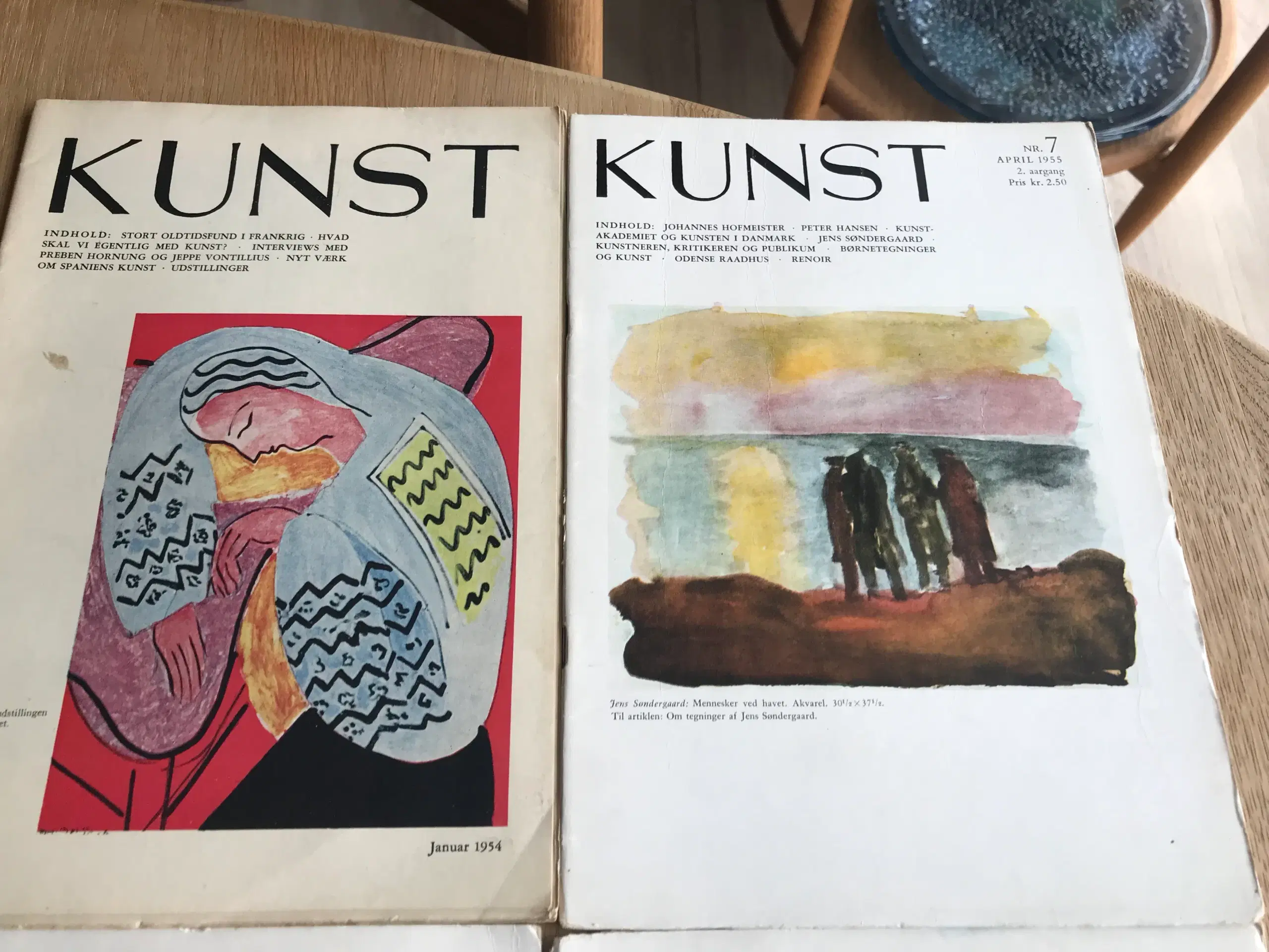 KUNST  -   Diverse fra 1 - 5 årgang  ( 7 numre)