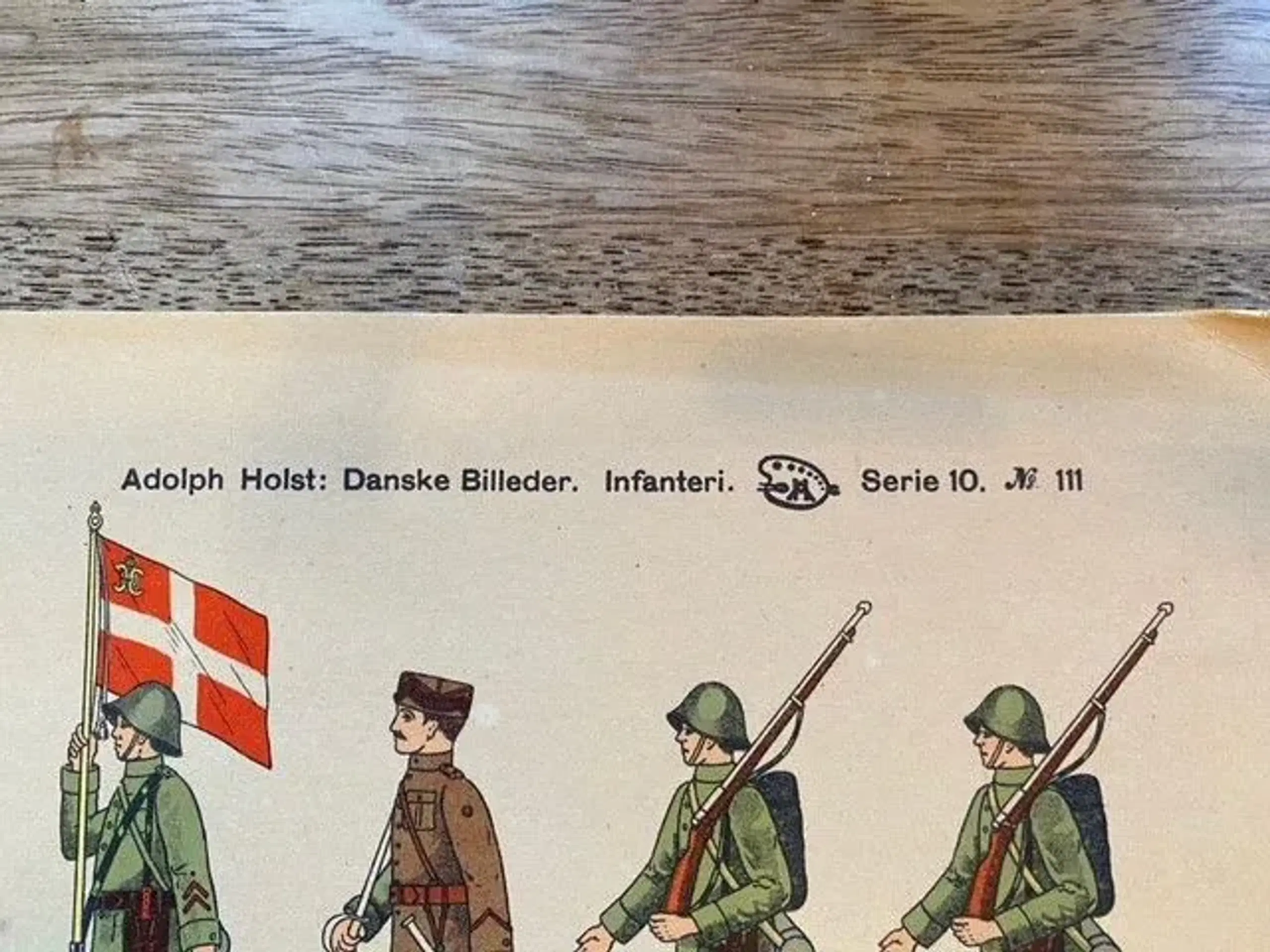 Gammel Adolhp Holst klippeark - Infanteri