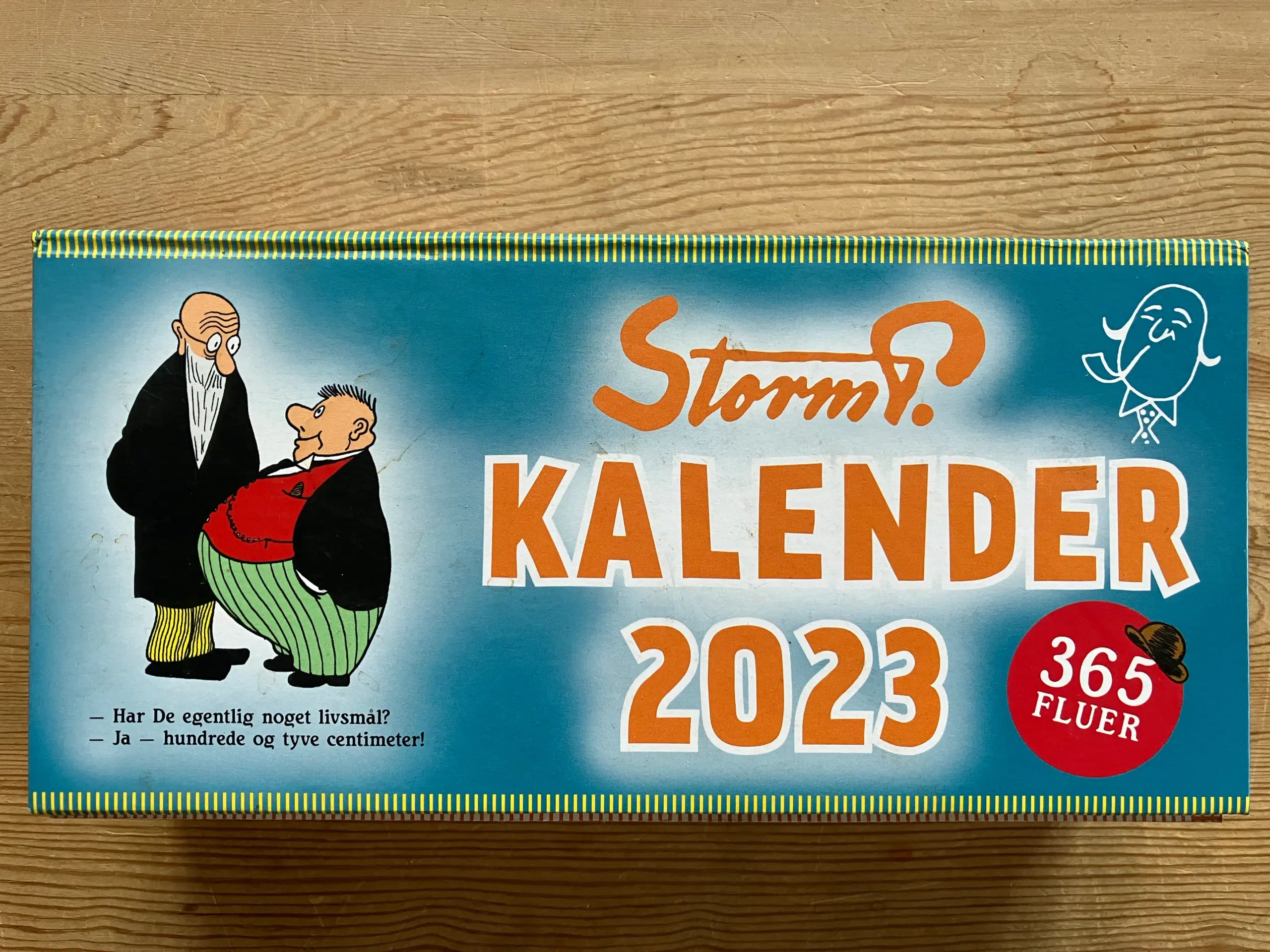 Storm P Kalender 2023 365 fluer + 8 bøger