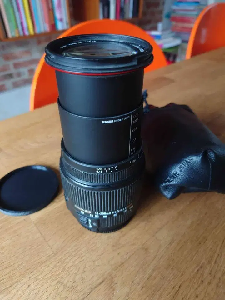 Sony 18-200mm SIGMA objektiv til SONY A-mount