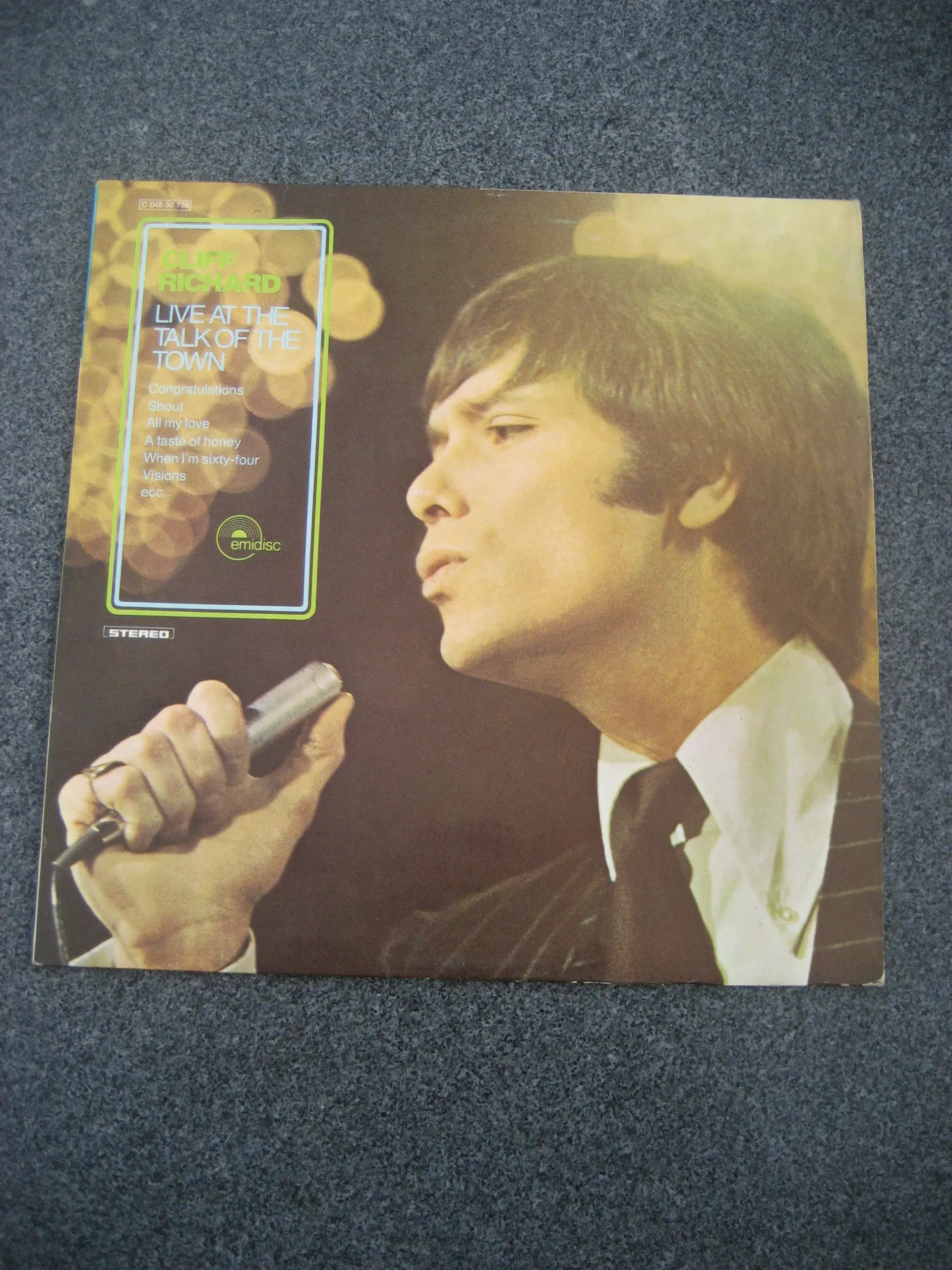 5 LP-plader med Cliff Richard