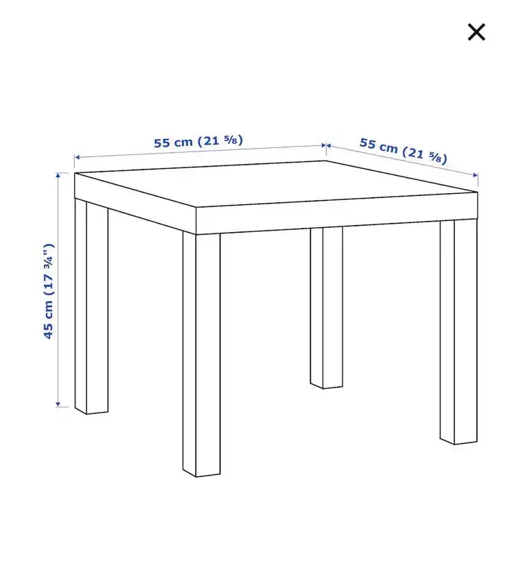 Sofa/natbord