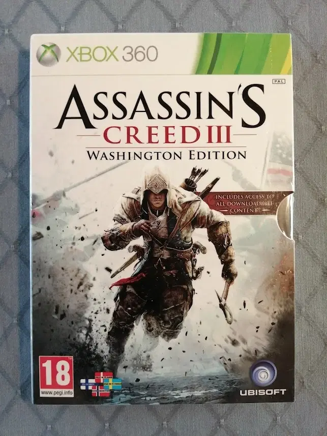 Uåbnet Assassin's Creed III Washington Edition