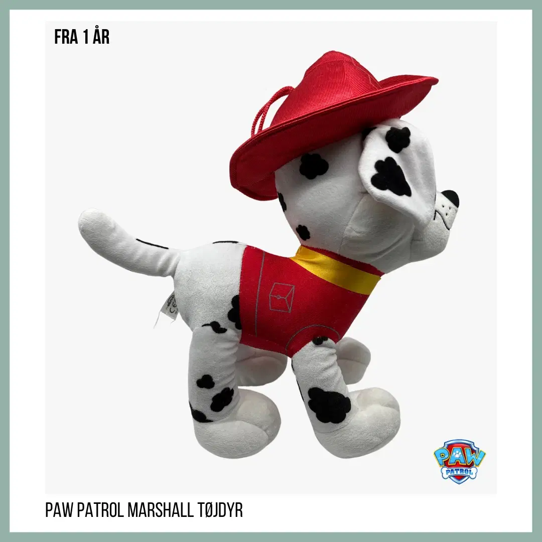 Paw Patrol Marshall tøjdyr