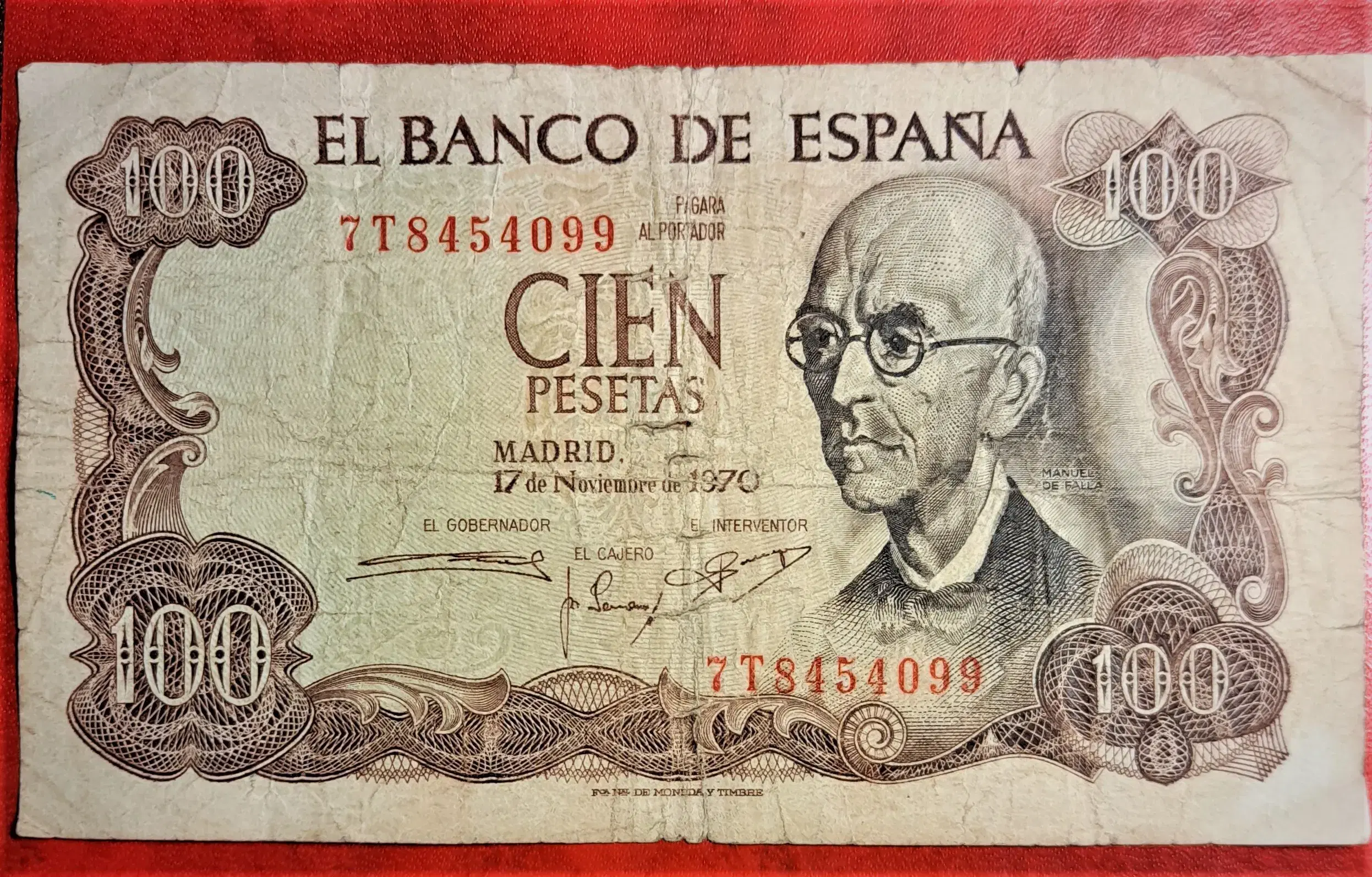 SPANIEN SPAIN 100 PESETAS 1970 + 1000 PESETAS 1992