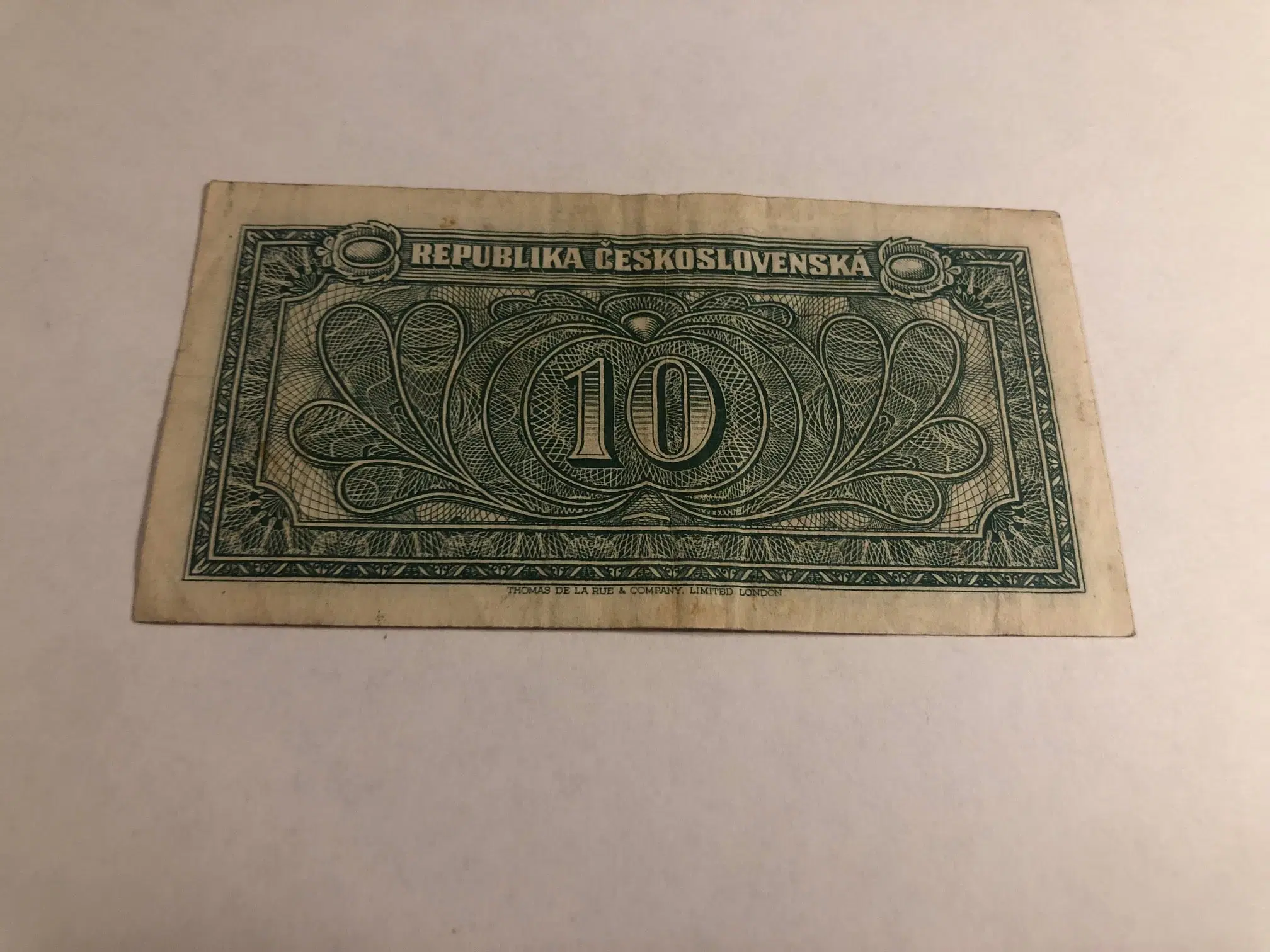 10 Korun Czechoslovakia