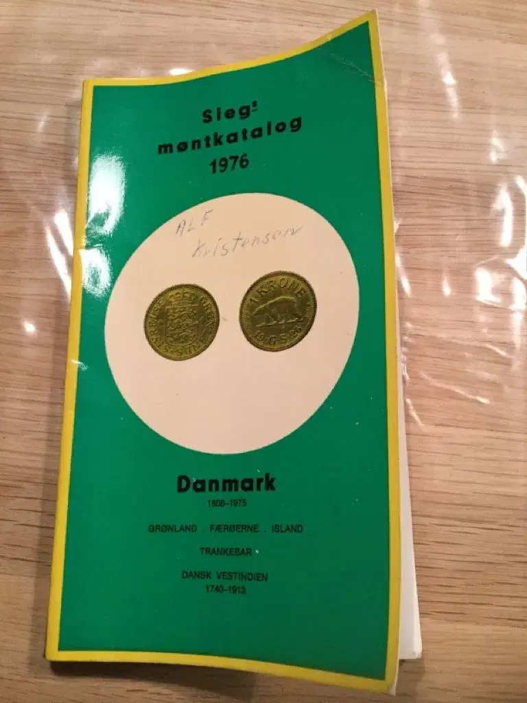 Sieg`s Møntkatalog 1976