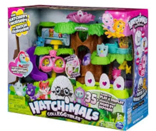 Hatchimals med 11 dyr og 1 sjældent dyr