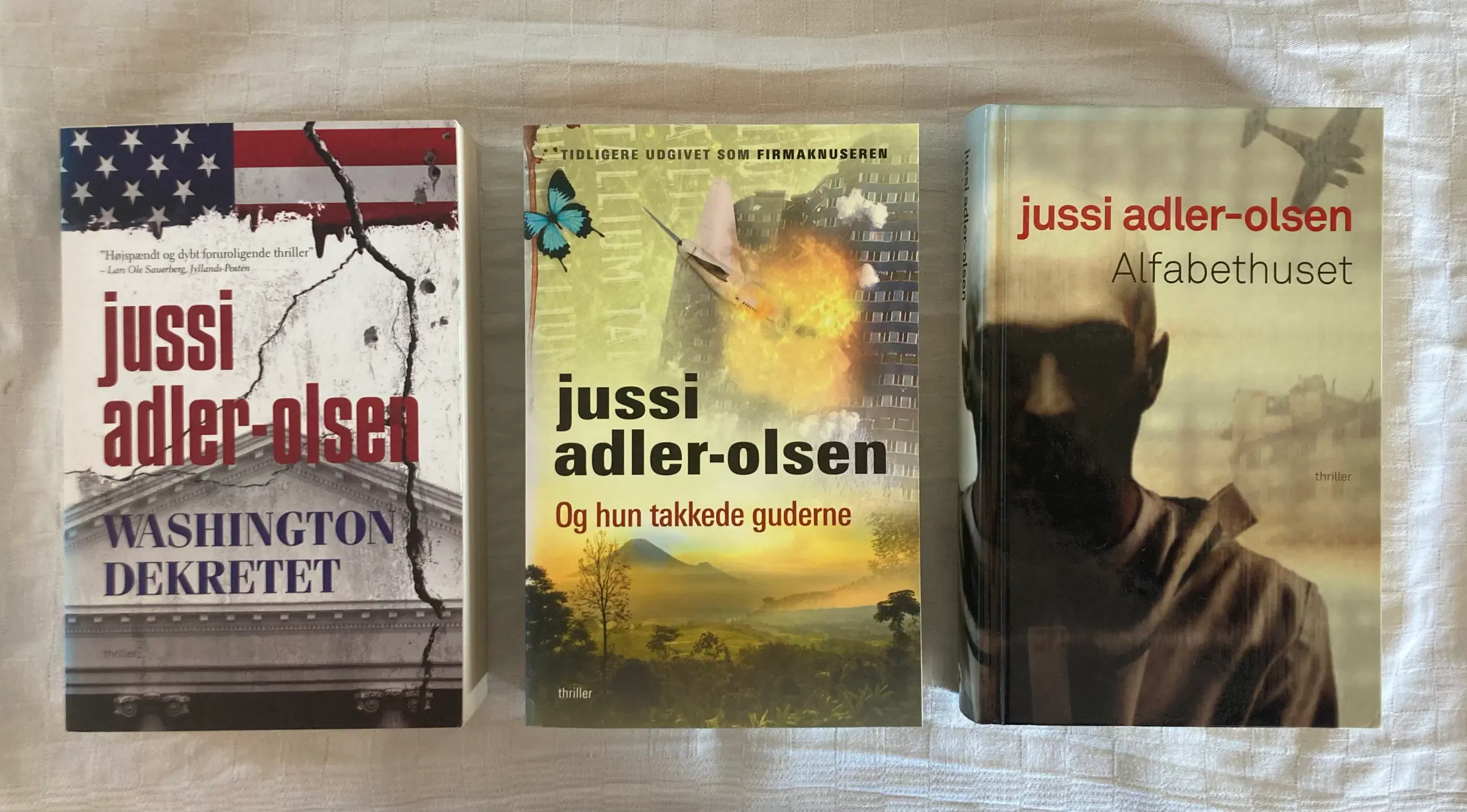 3 bøger af Jussi Adler-Olsen