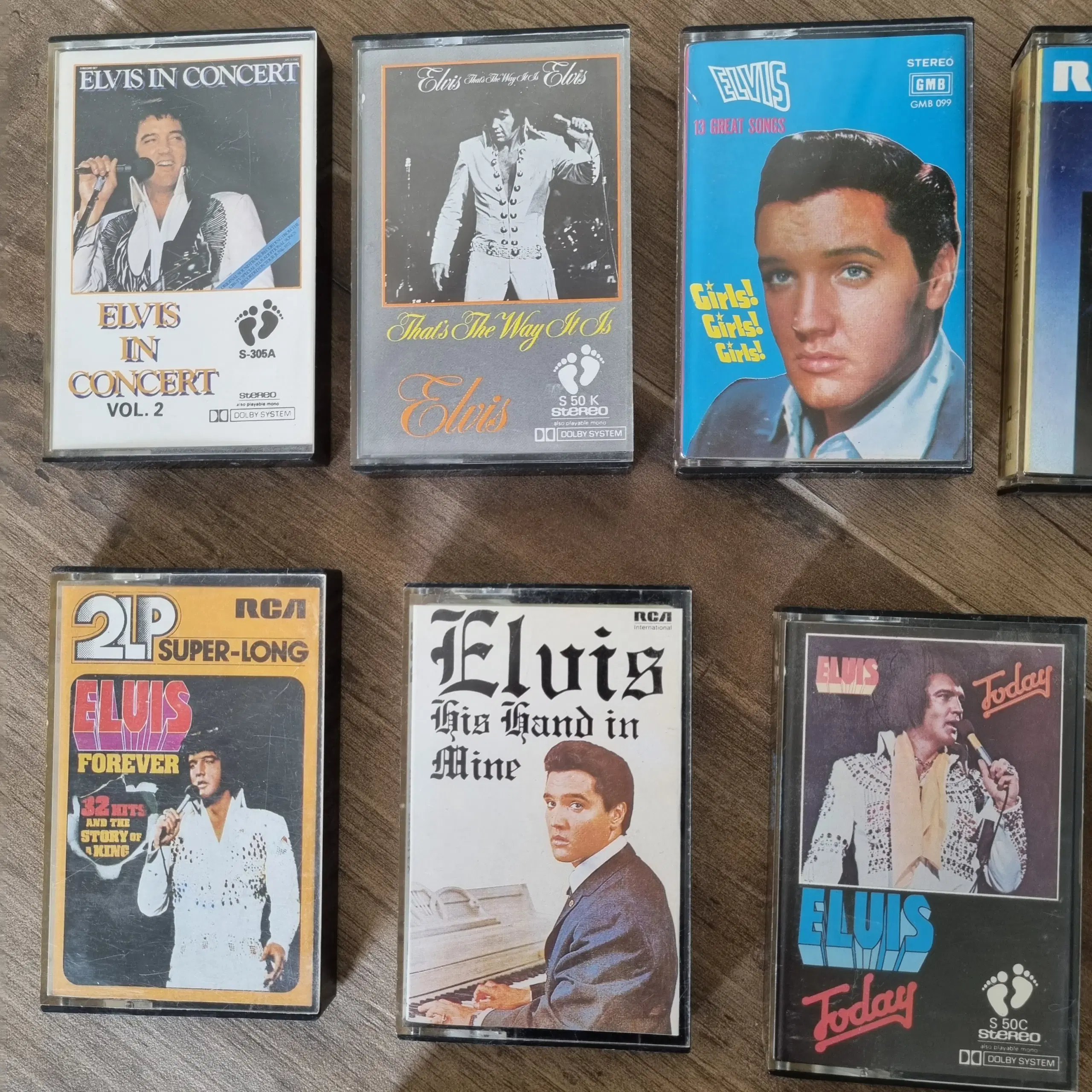 Elvis Presley kassettebånd sælges