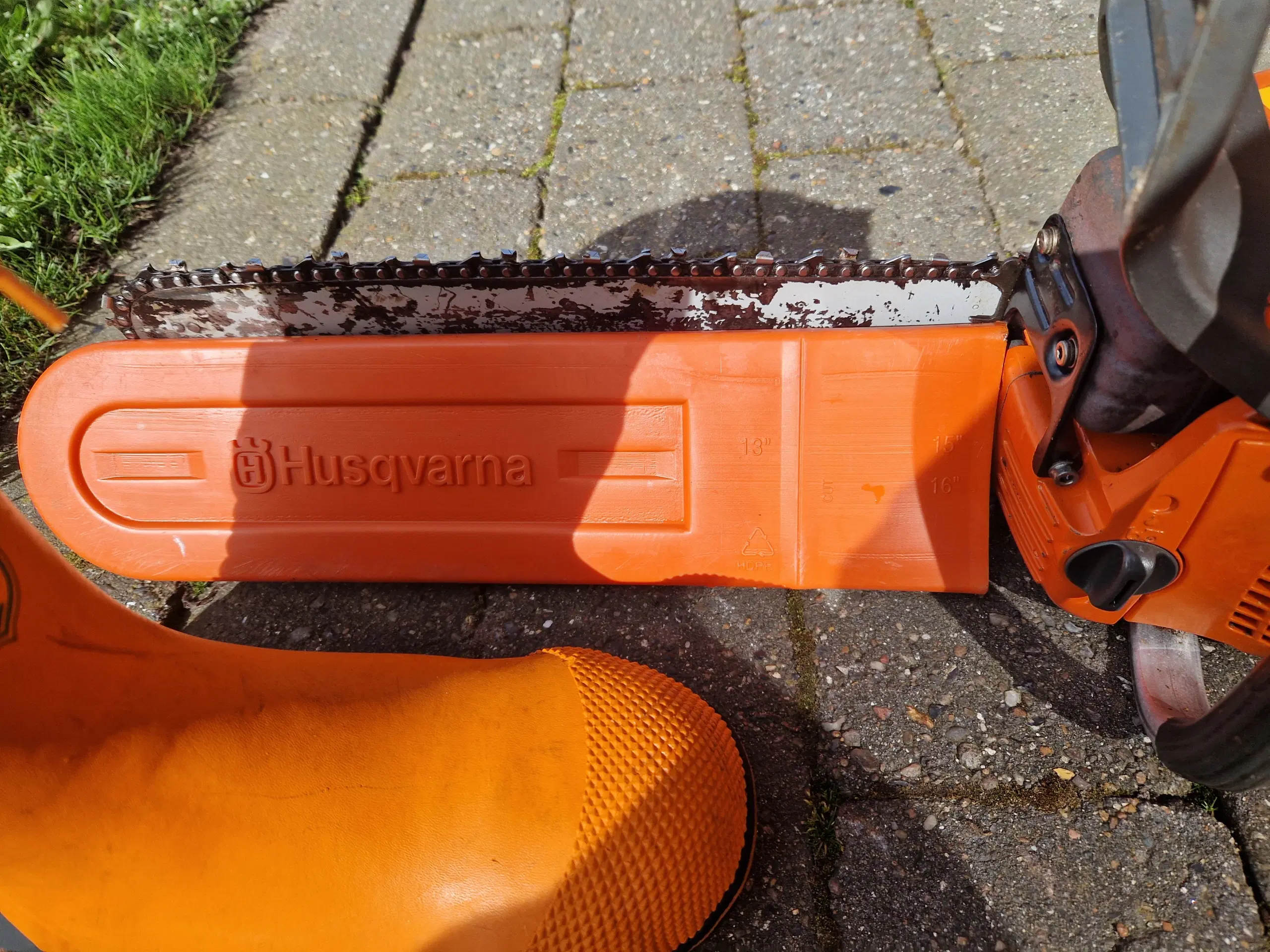 Husqvarna kædesav med tilbehør