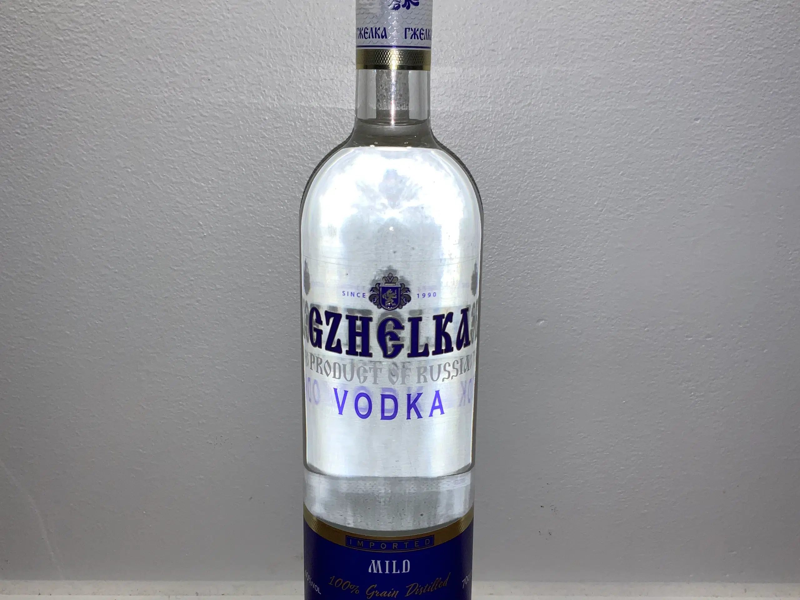 Vodka Gzhelka 40% 07 L