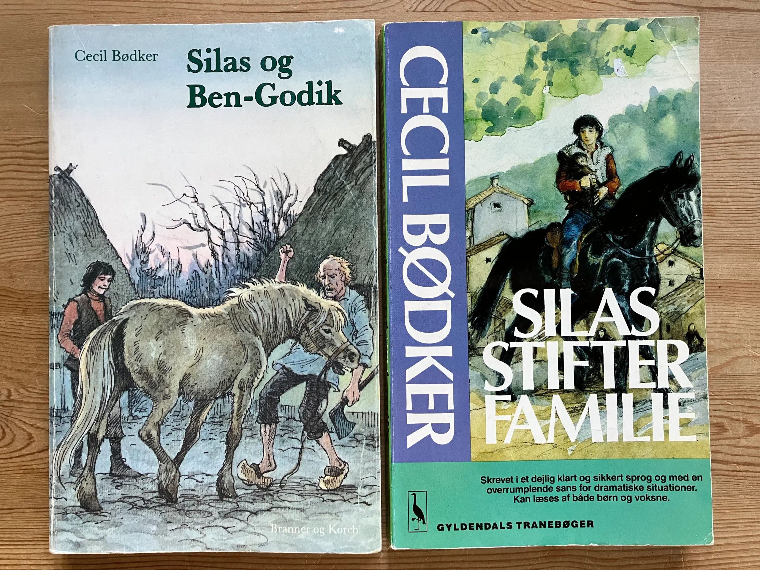 8 Silas bøger af Cecil Bødker