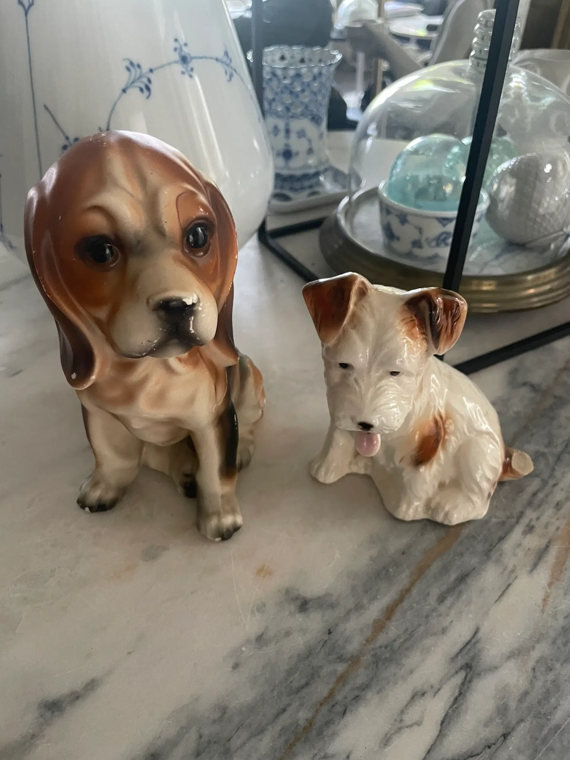 Hunde figur hundefigur gammel