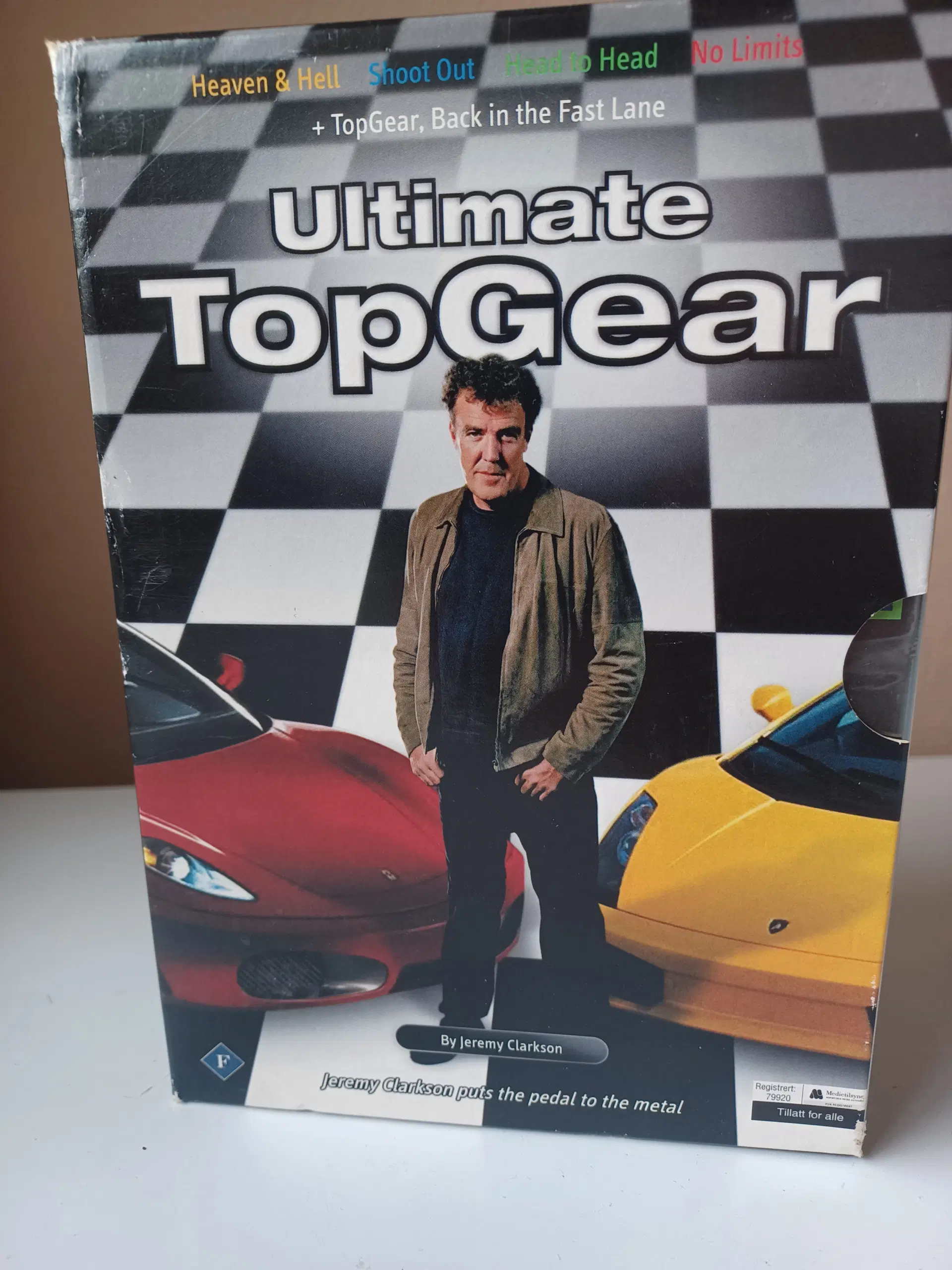 Ultimate TopGear Boks med 5 DVD´er