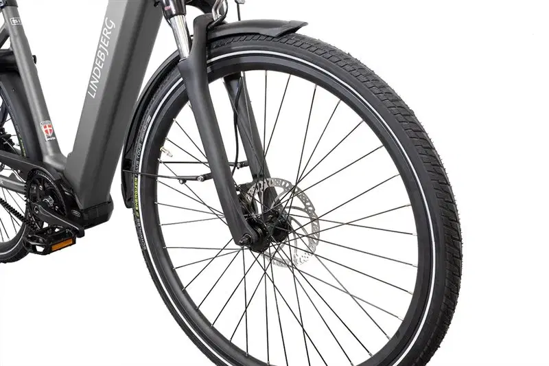 Lindebjerg 28'' Elcykel Center Royal - Stone grey