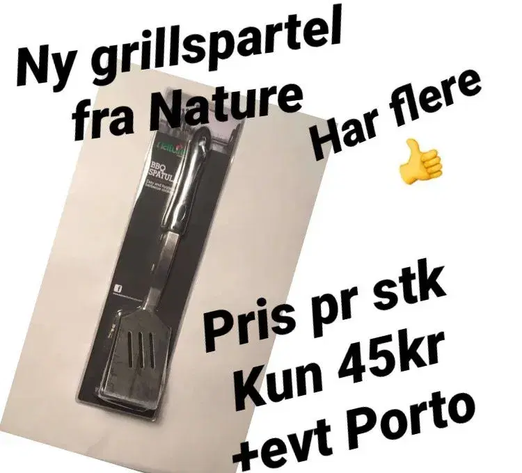 Helt ny grillspartel fra BBQ SPATULA