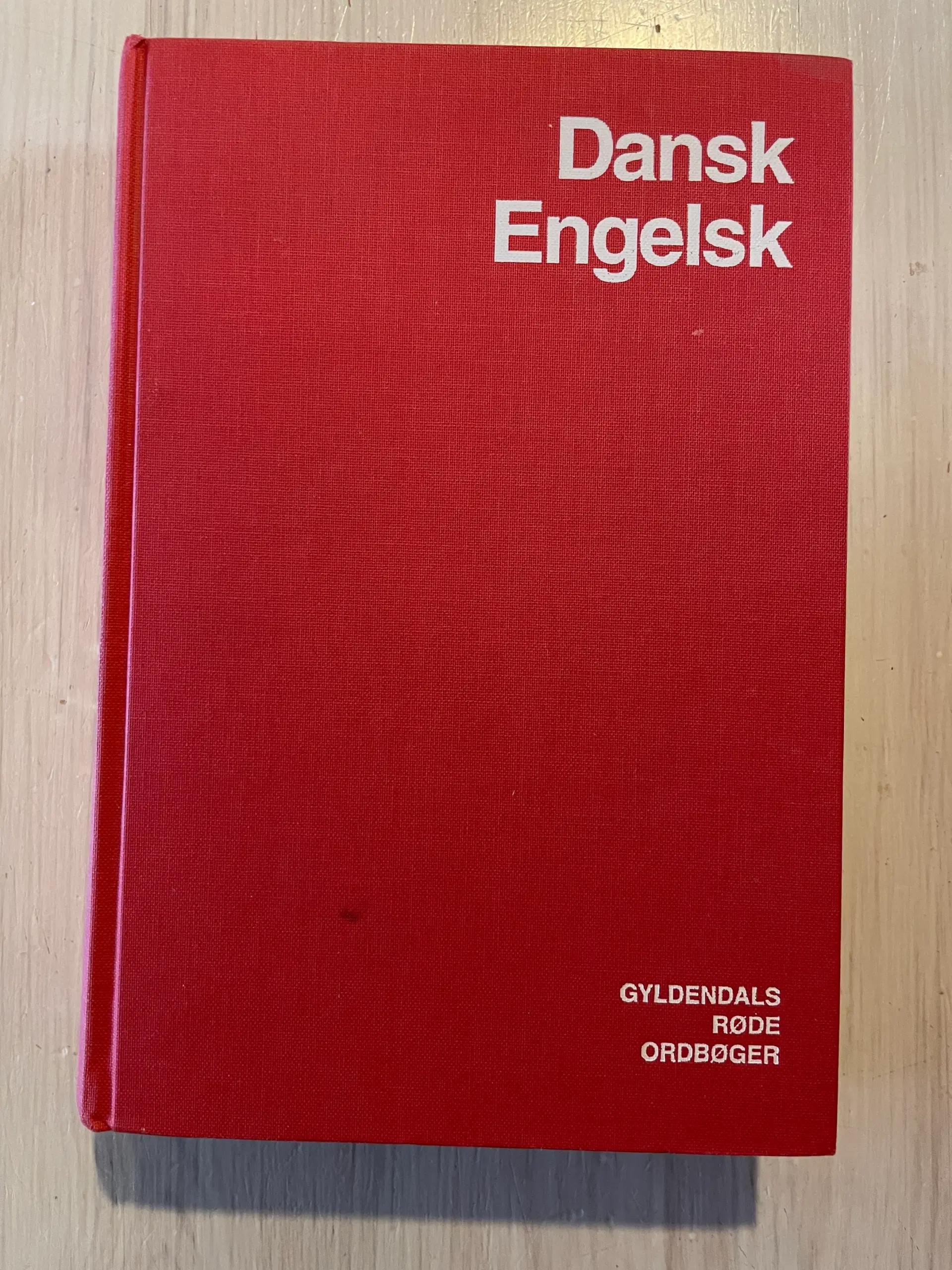 ordbøger Gyldendal engelsk-dansk