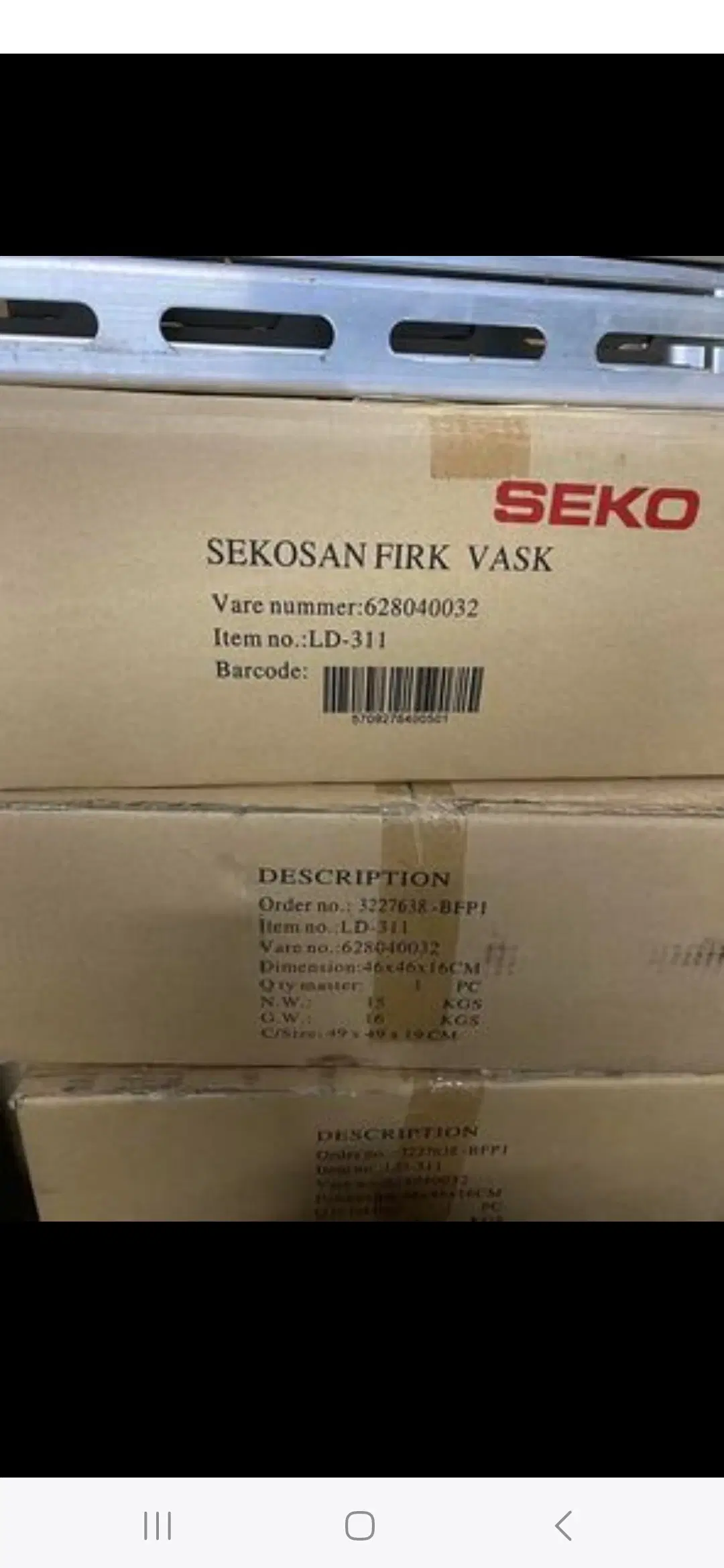 Seko vask