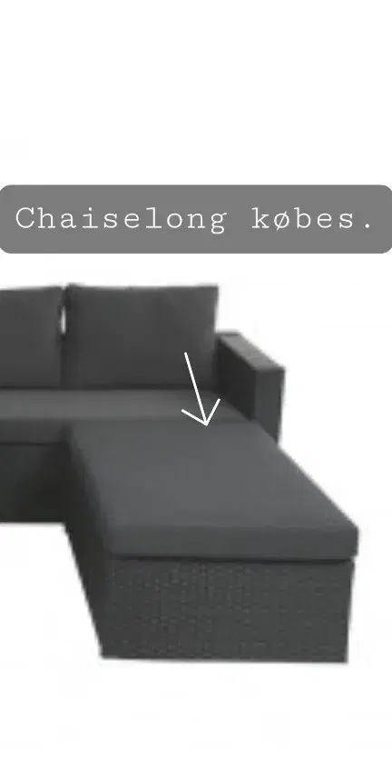 Købes: chaiselong havemøbel