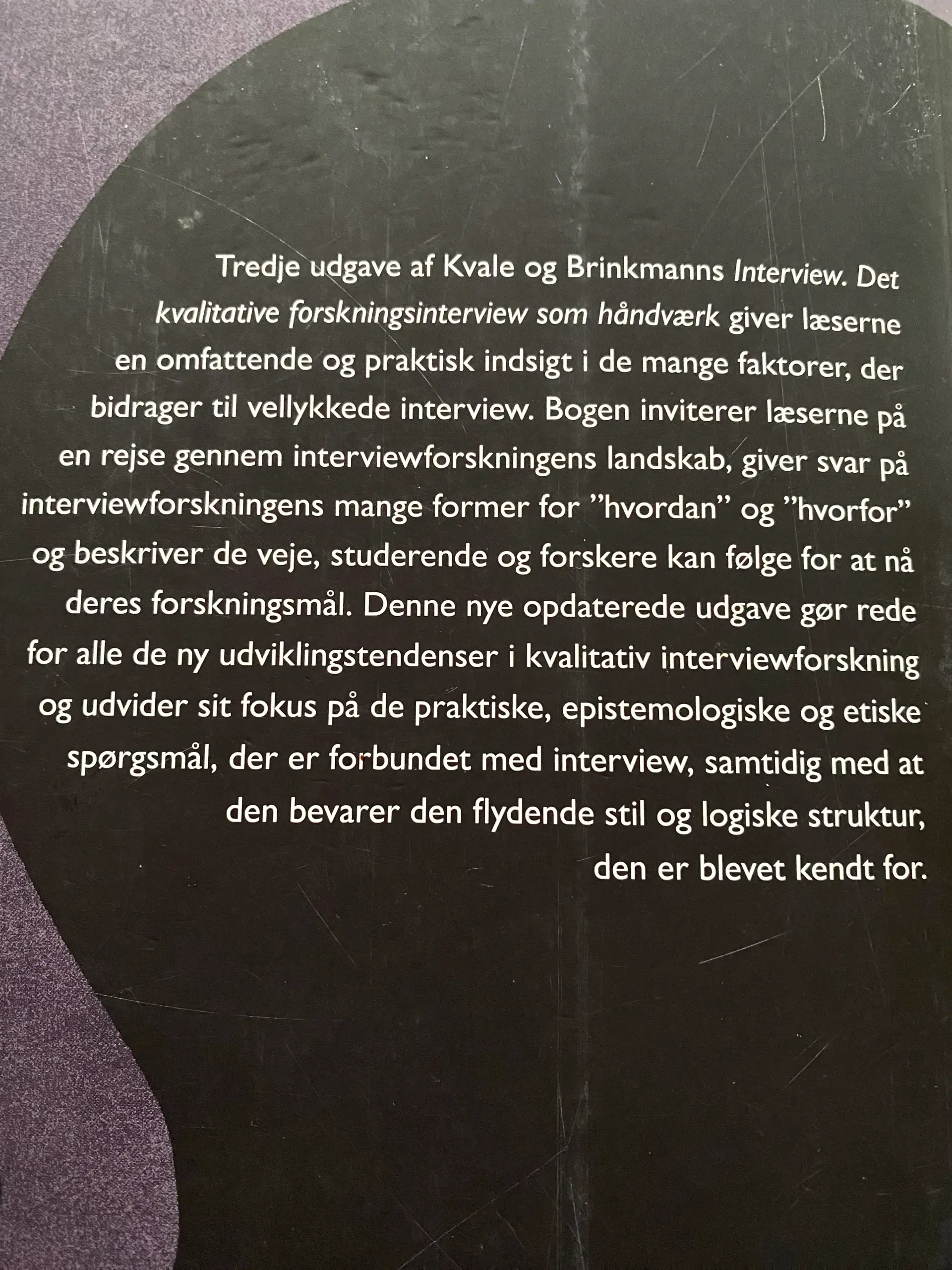 Interview af Kvale og Brinkmann