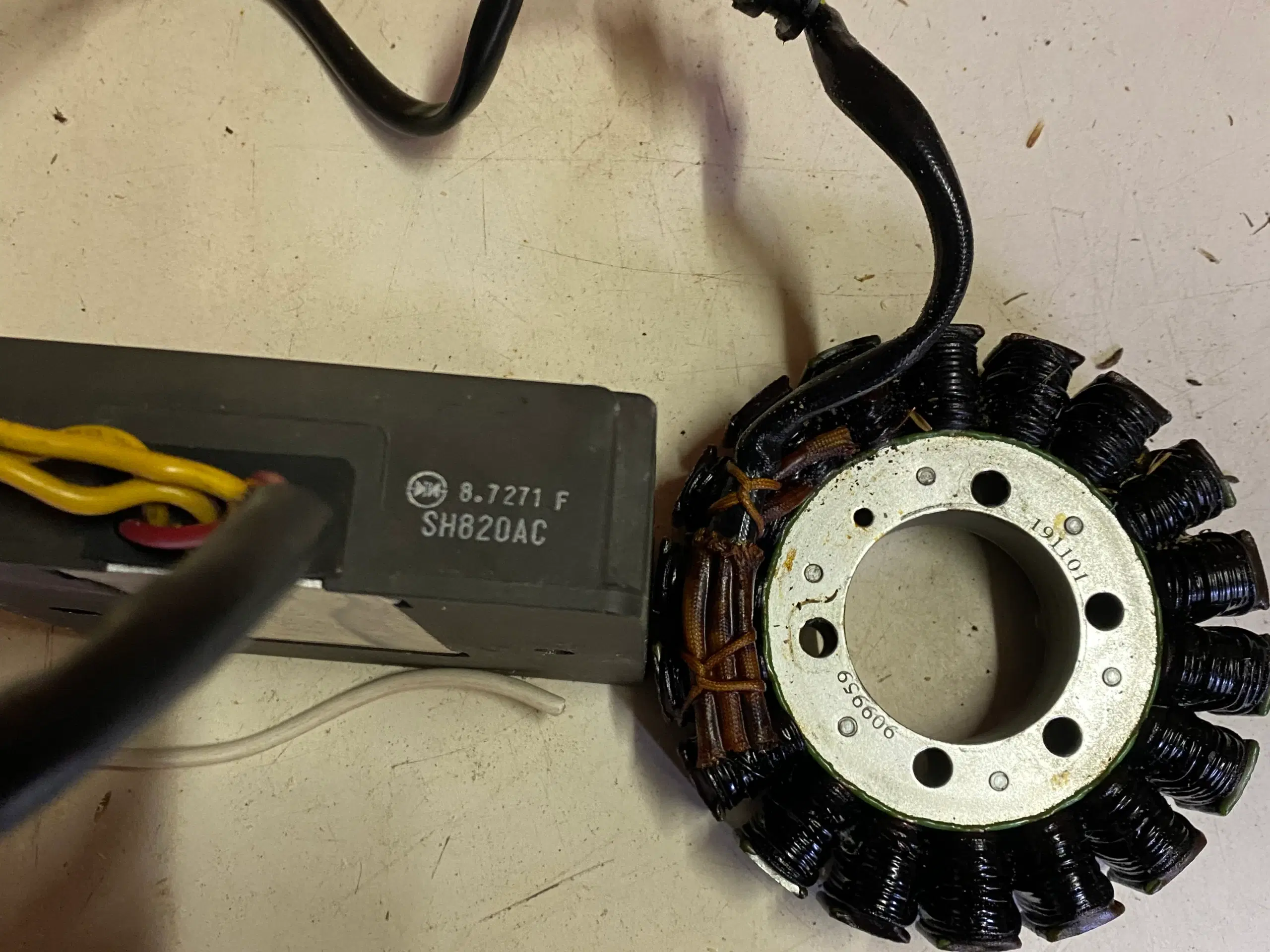 stator og regulator