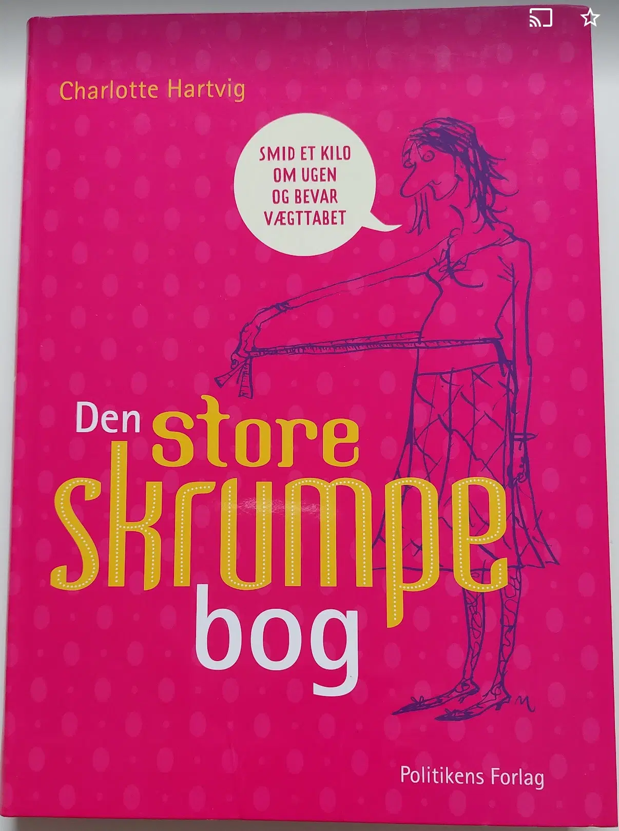 Den store skrumpe bog Charlotte Hartvig