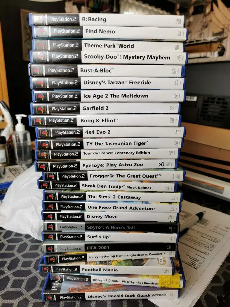 25 PS2 spil !! (50-150kr pr stk)