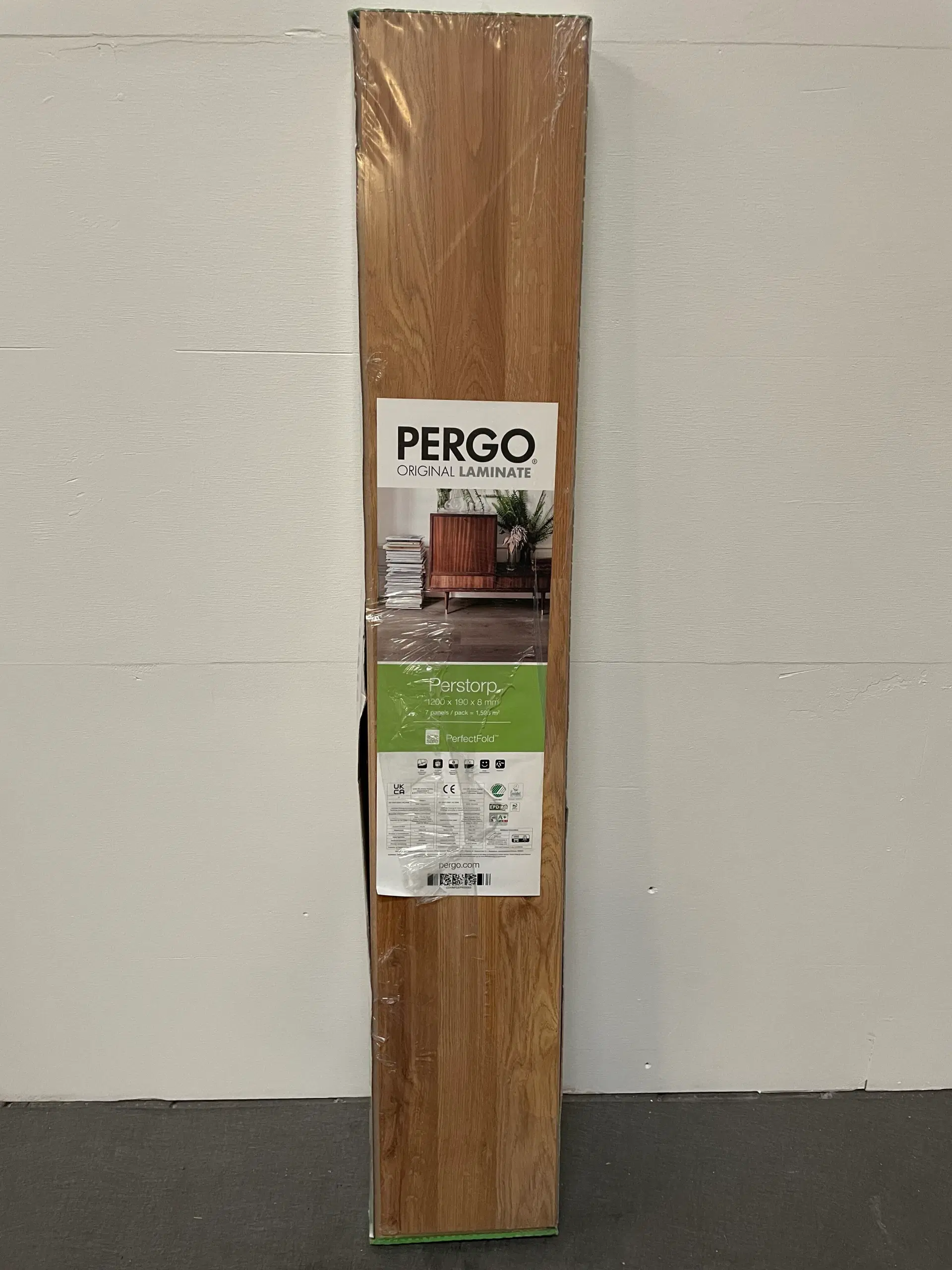 Pergo perstorp elegant oak 3-strip laminatgulv 1200x190 mm