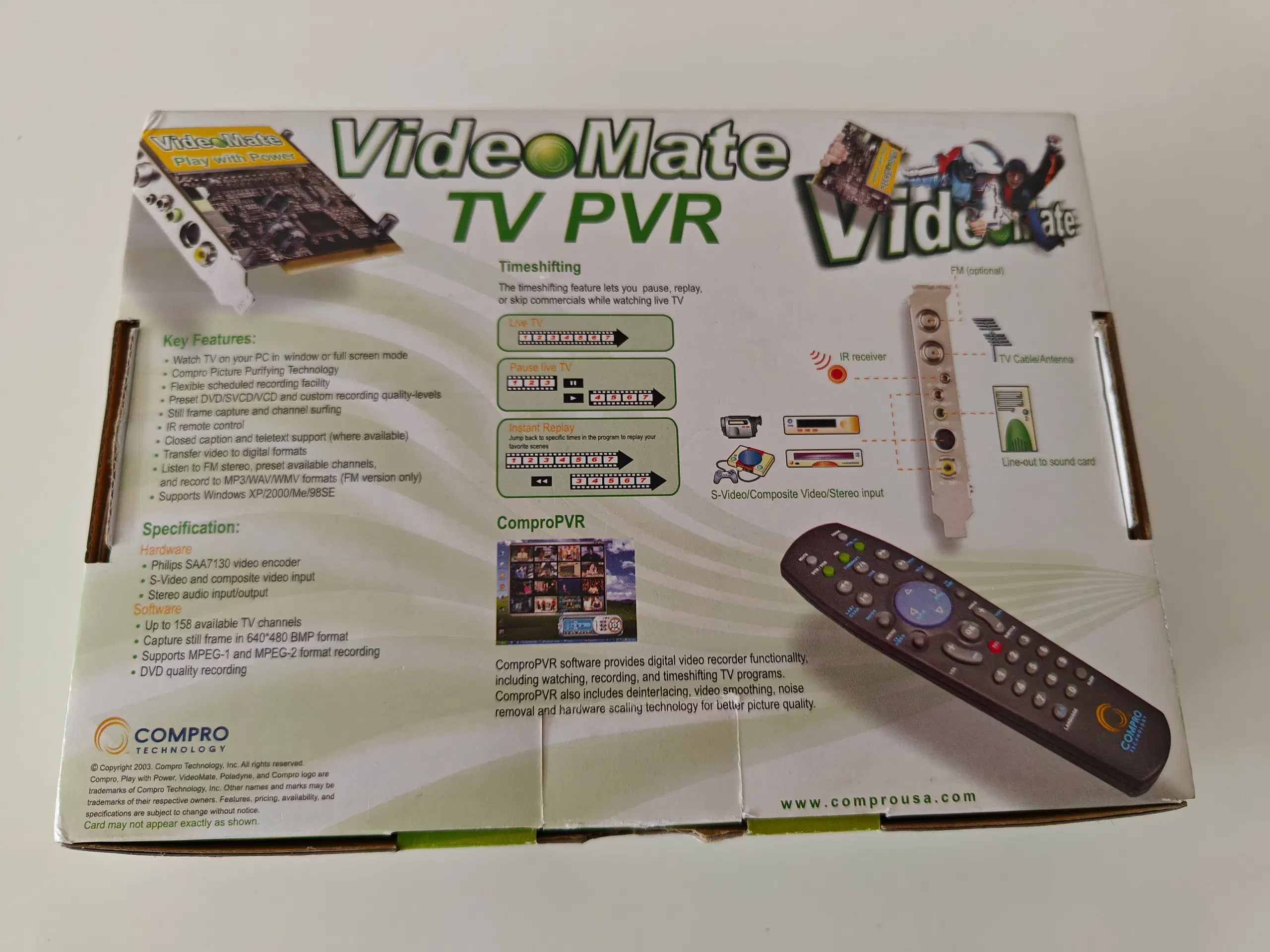 TV Tuner Compro VideoMate TV PVR